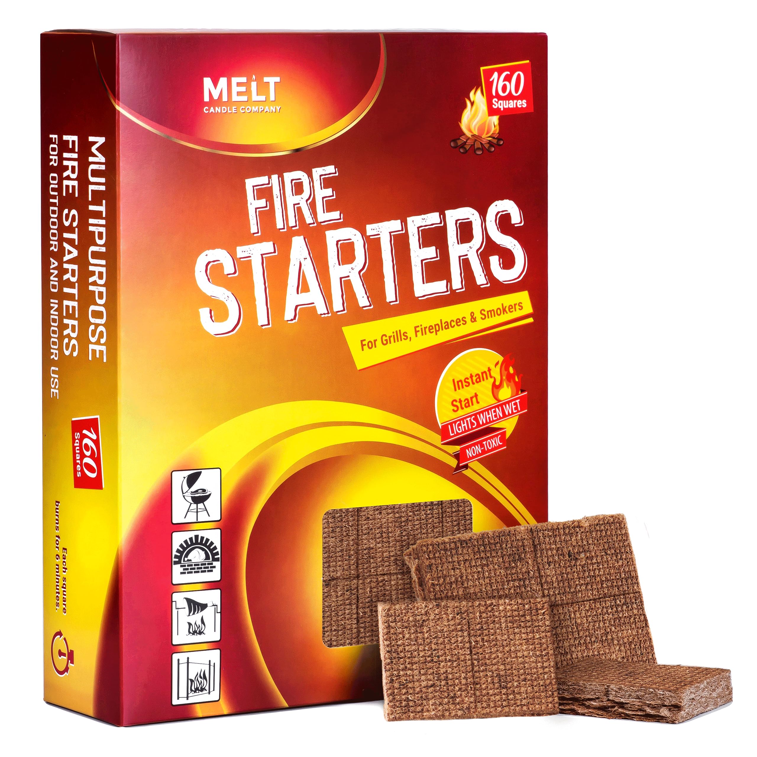 Fire Starter Squares