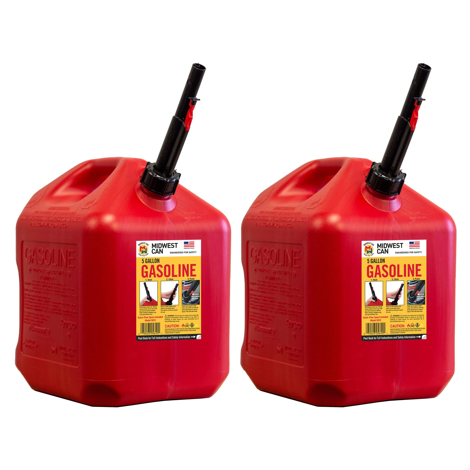 Midwest Can Company 5610 Gas Can