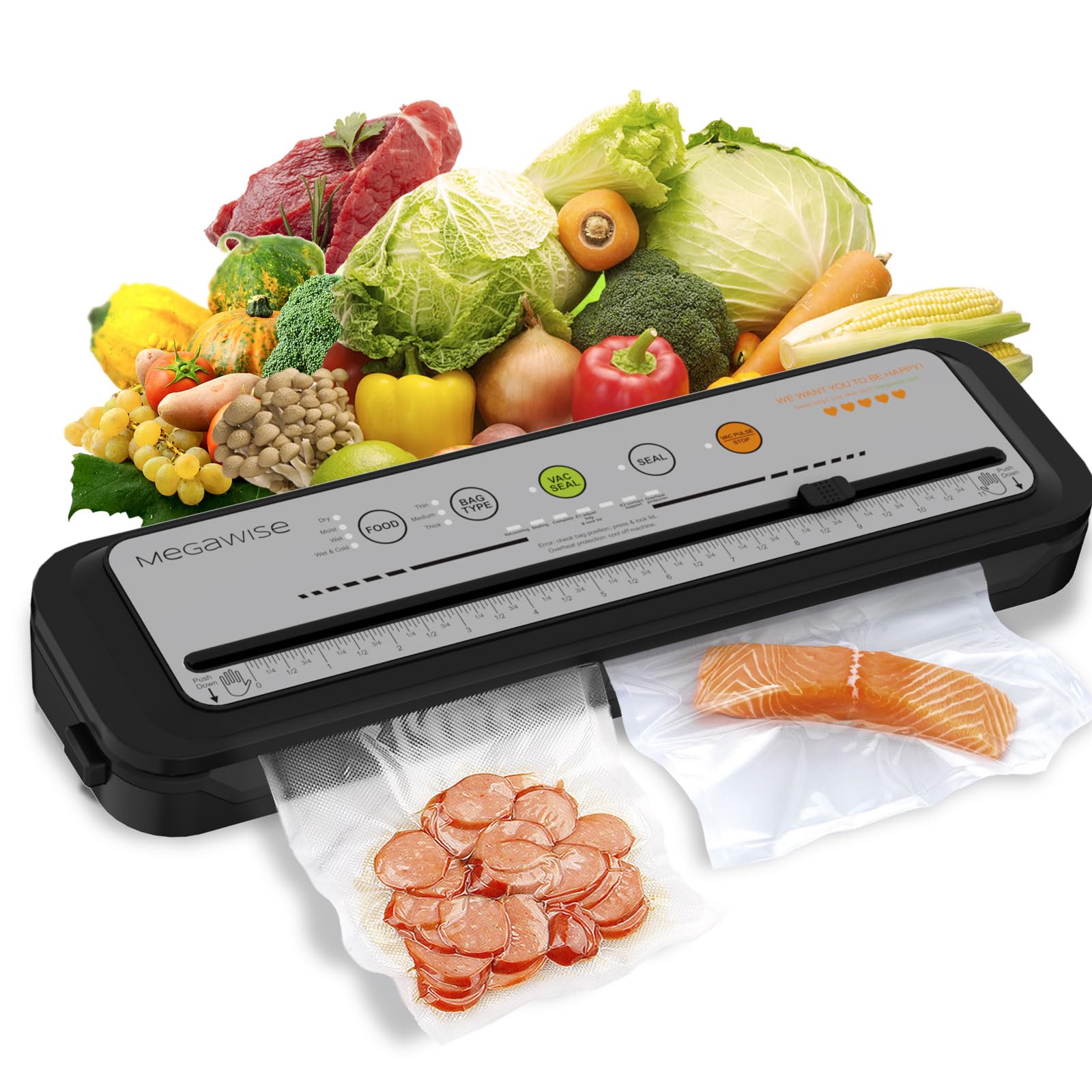 MEGAWISE Food Sealer Machine