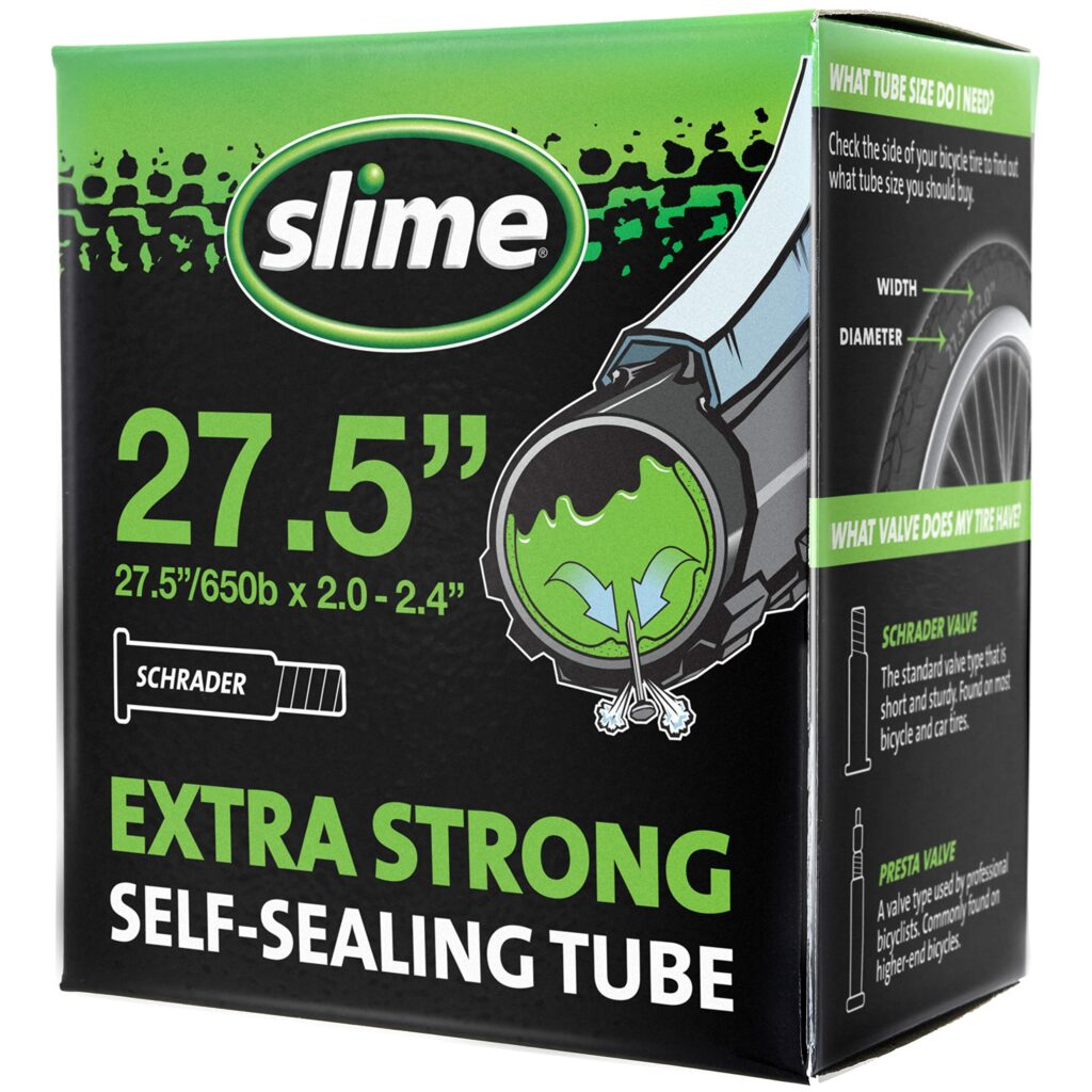 Slime 30049 Bike Inner Tube with Slime Puncture Sealant