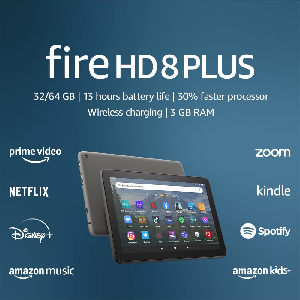 Amazon Fire HD 8 Plus Tablet