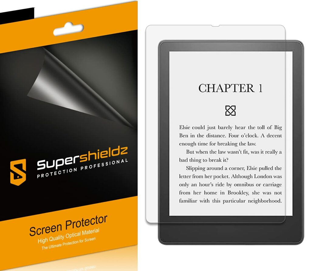 (3 Pack) Supershieldz Anti-Glare (Matte) Screen Protector for Kindle Paperwhite 6.8-Inch 11th Generation (2021) Models