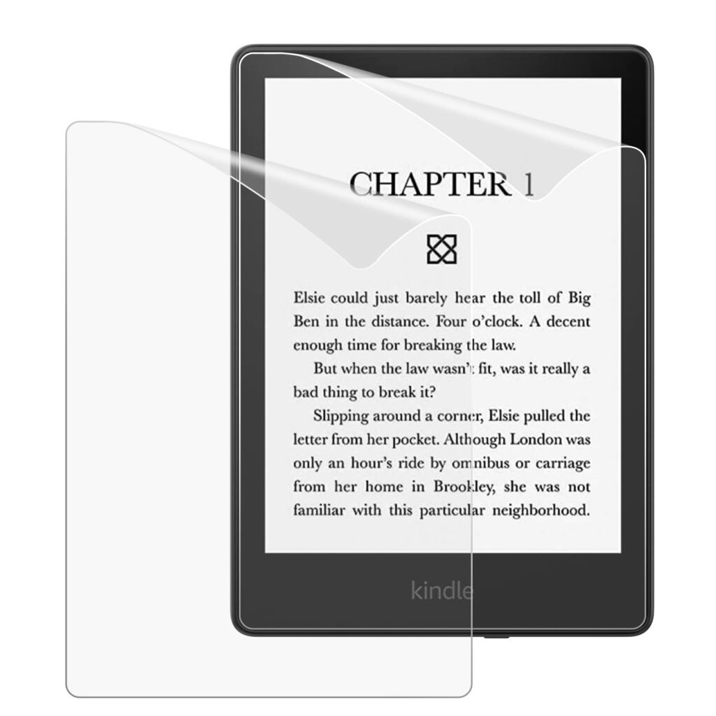 MoKo 2-Pack Screen Protector for 6.8" Kindle Paperwhite (11th Generation-2023/2021) and Kindle Paperwhite Signature Edition, Anti-Glare Premium PET Protective Film Full-Coverage Matte Screen Protector