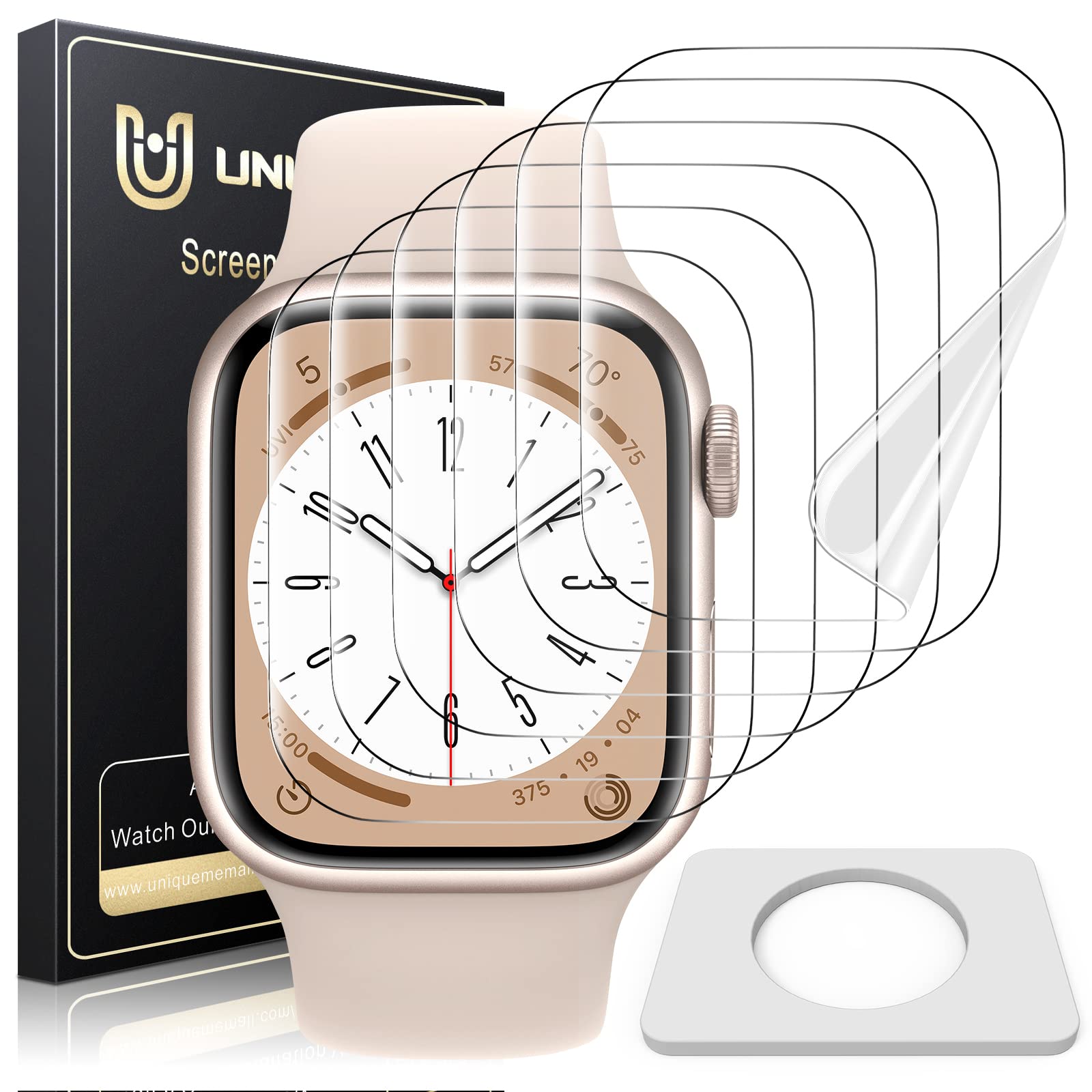 UniqueMe TPU Screen Protector for Apple Watch