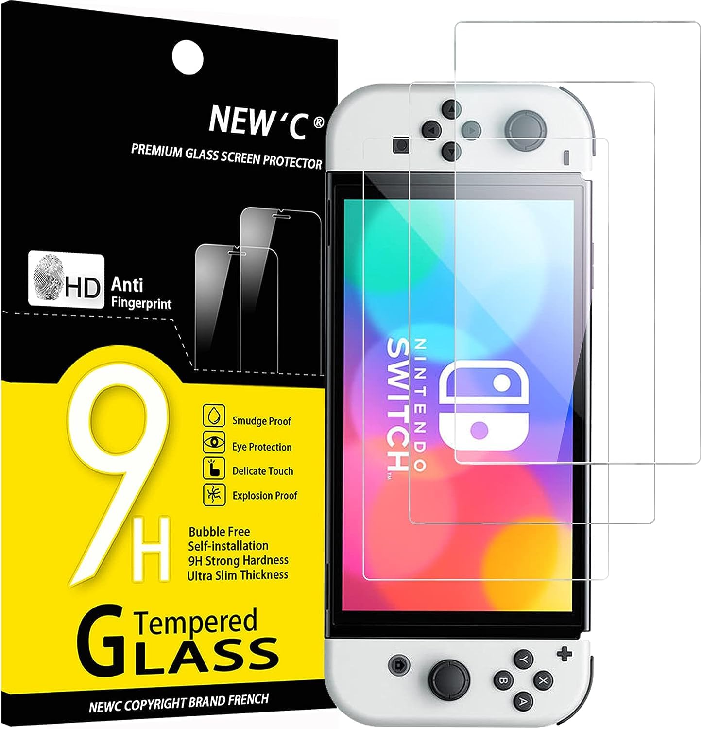 NEW'C Nintendo Switch Screen Protector