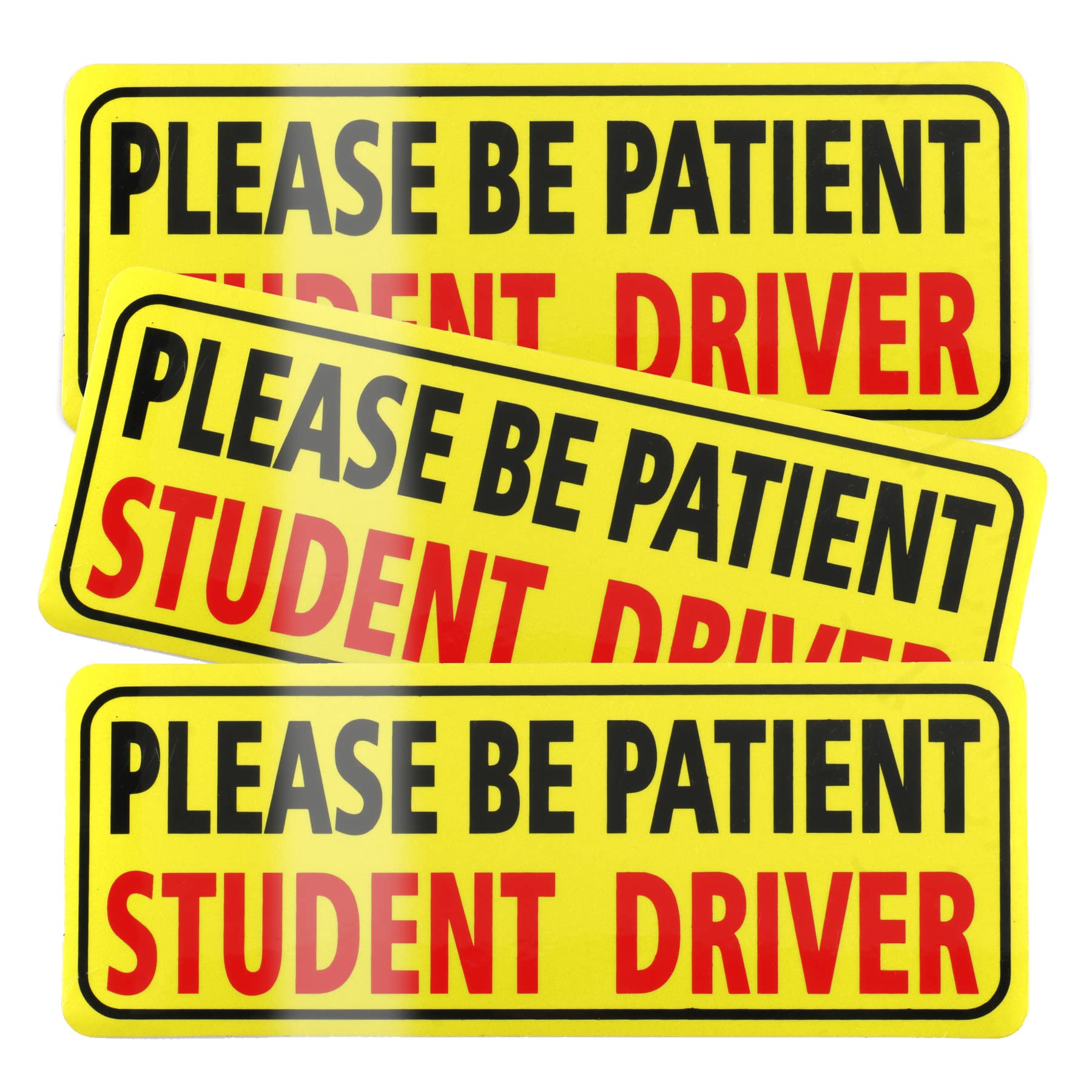 JUSTTOP Student Driver Magnets