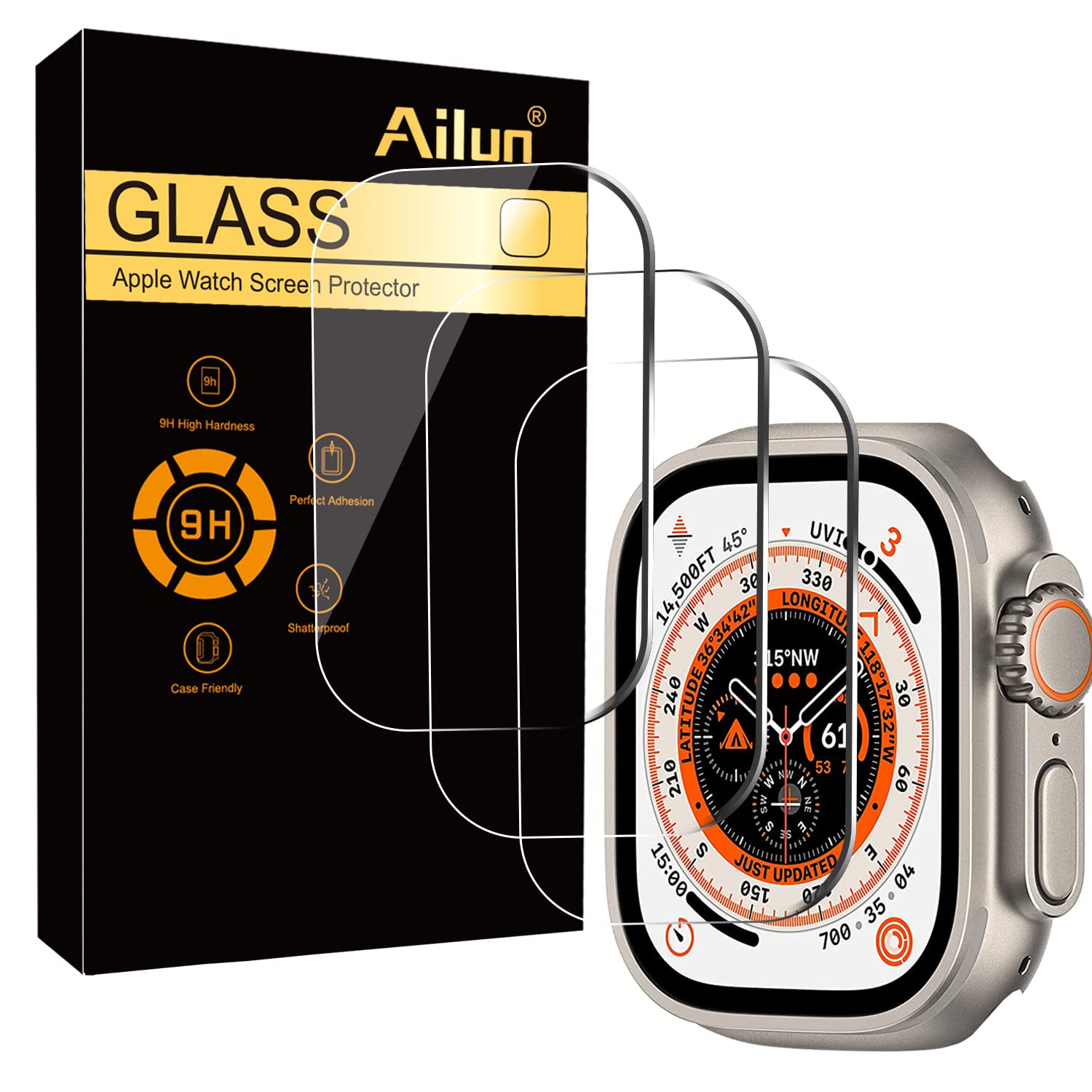 Ailun for Apple Watch Ultra 2 screen protector