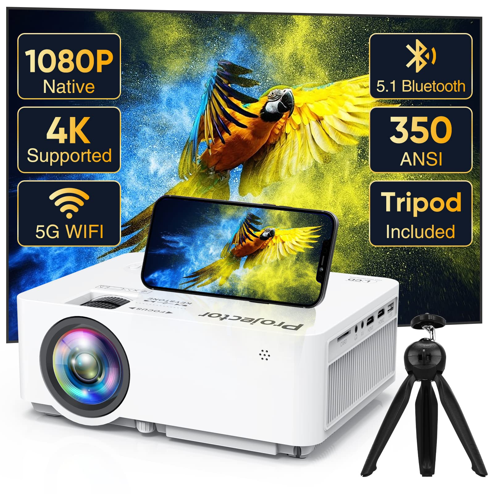 Native 1080P Projector