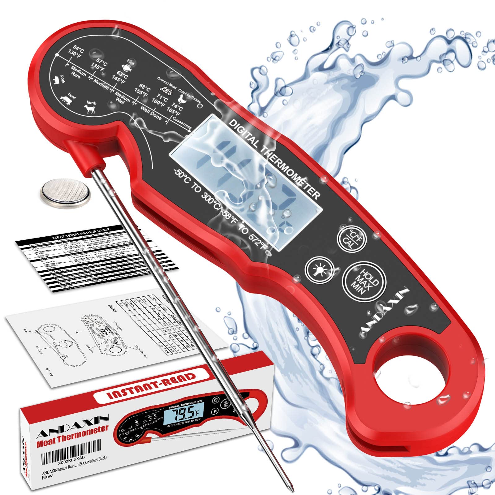 ANDAXIN Meat Thermometer