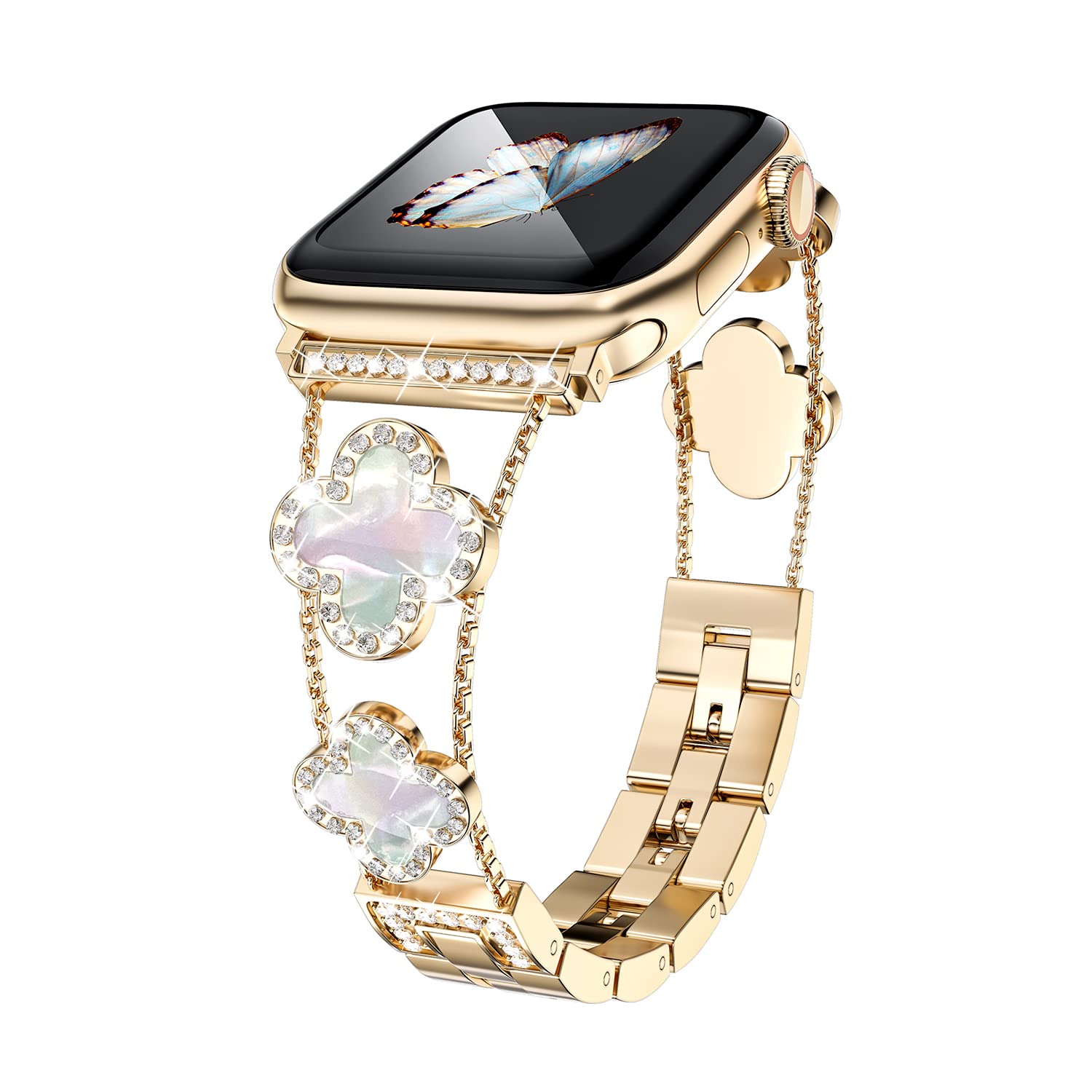 Diamond Metal Apple Watch Band