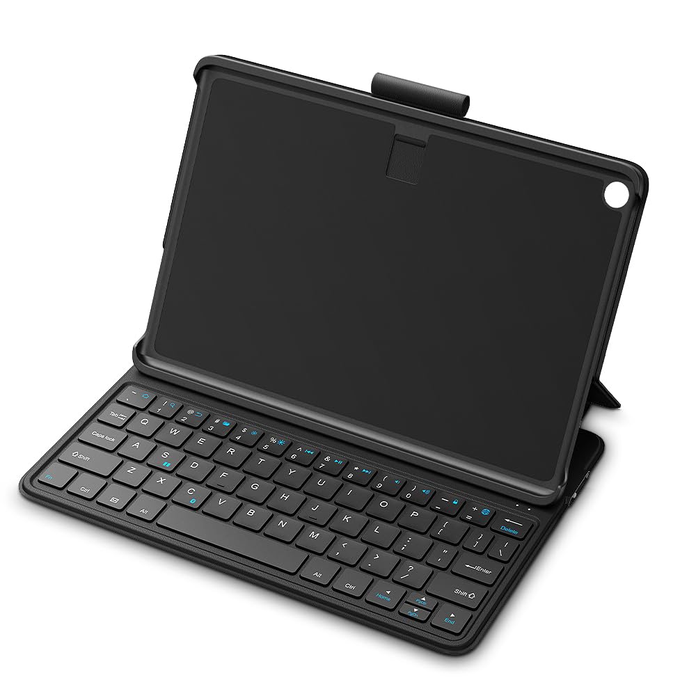 Made for Amazon Bluetooth Keyboard Case for Amazon Fire HD 10