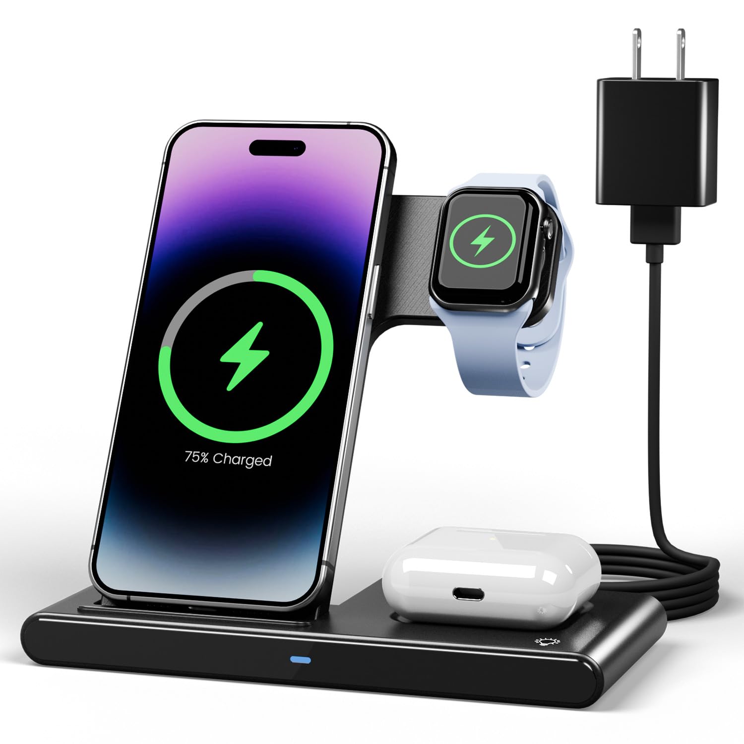 3-in-1 Wireless Charger for Apple Devices