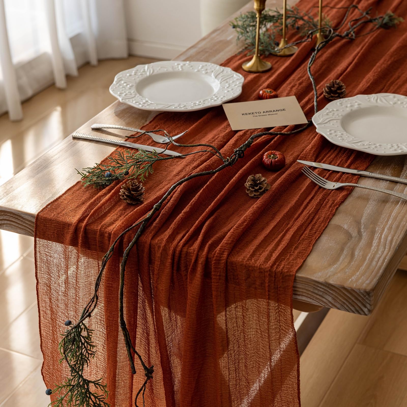 Keketo Fall Table Runner