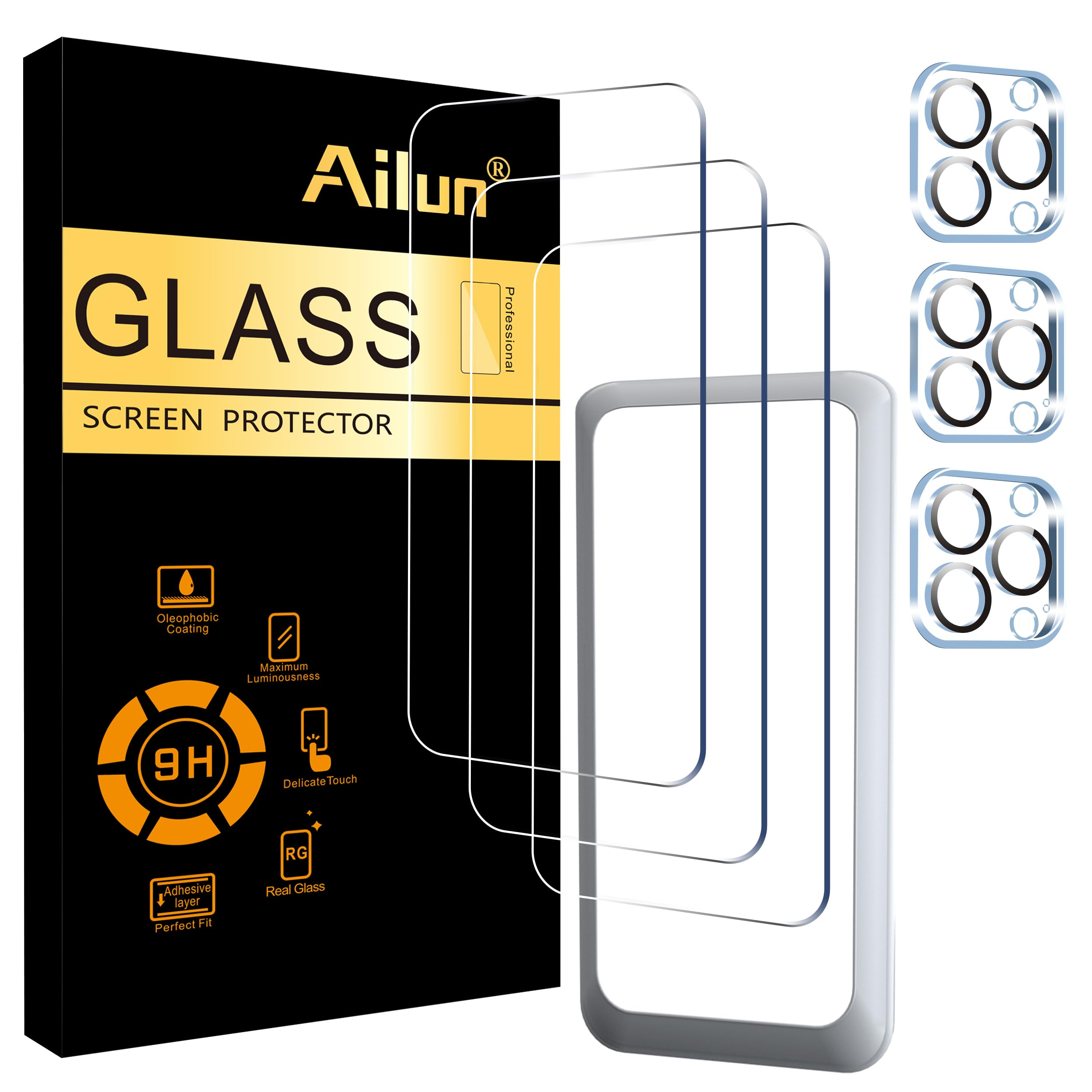 Ailun 3 Pack Screen Protector