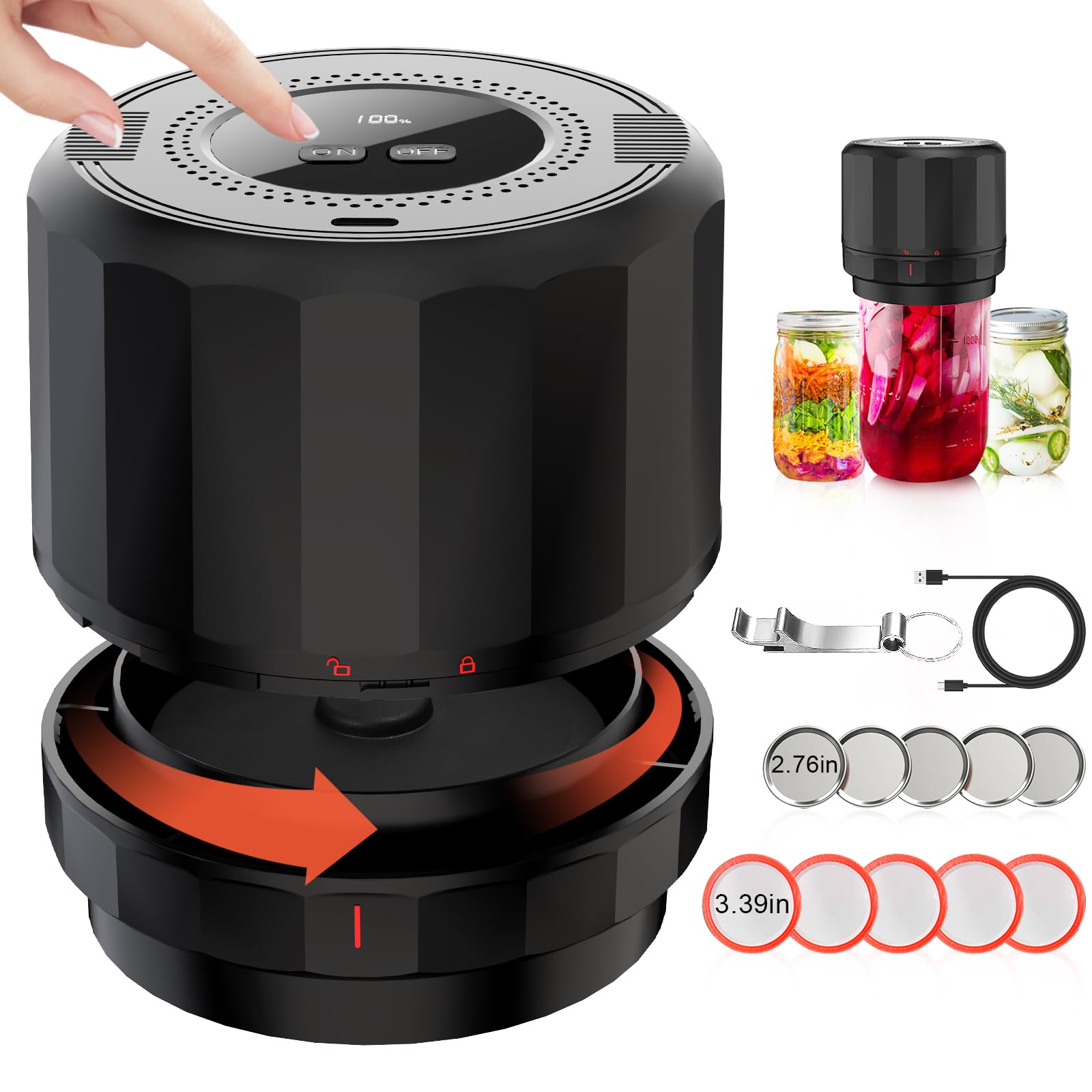 Mason Jar Vacuum Sealer