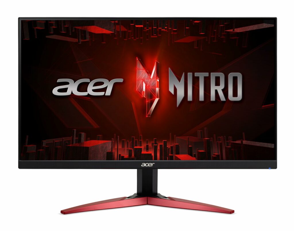 Acer Nitro 23.8" Full HD 1920 x 1080 PC Gaming IPS Monitor | AMD FreeSync Premium | 180Hz Refresh | Up to 0.5ms | HDR10 Support | 99% sRGB | 1 x Display Port 1.2 & 2 x HDMI 2.0 | KG241Y M3biip