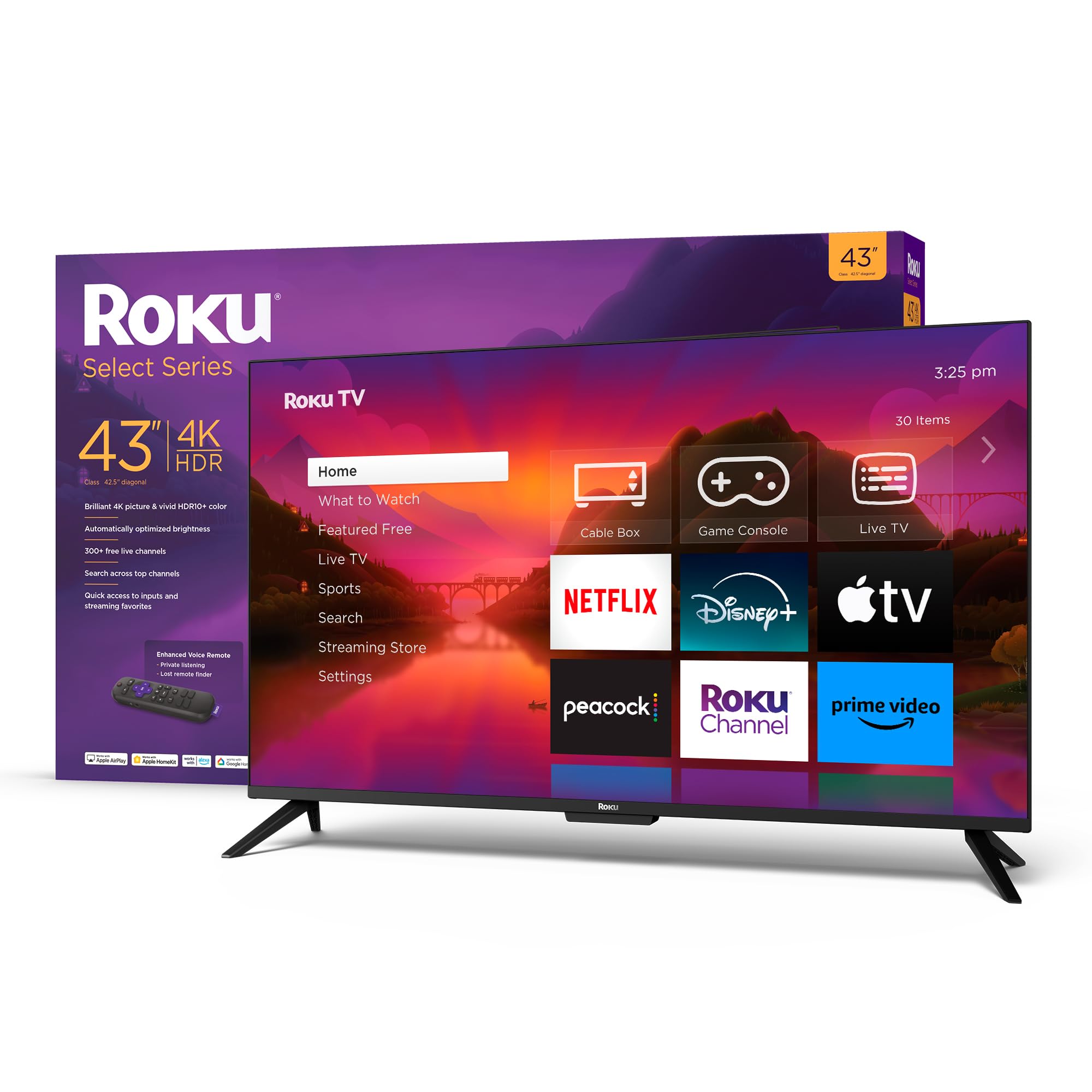 Roku Smart TV 43-Inch