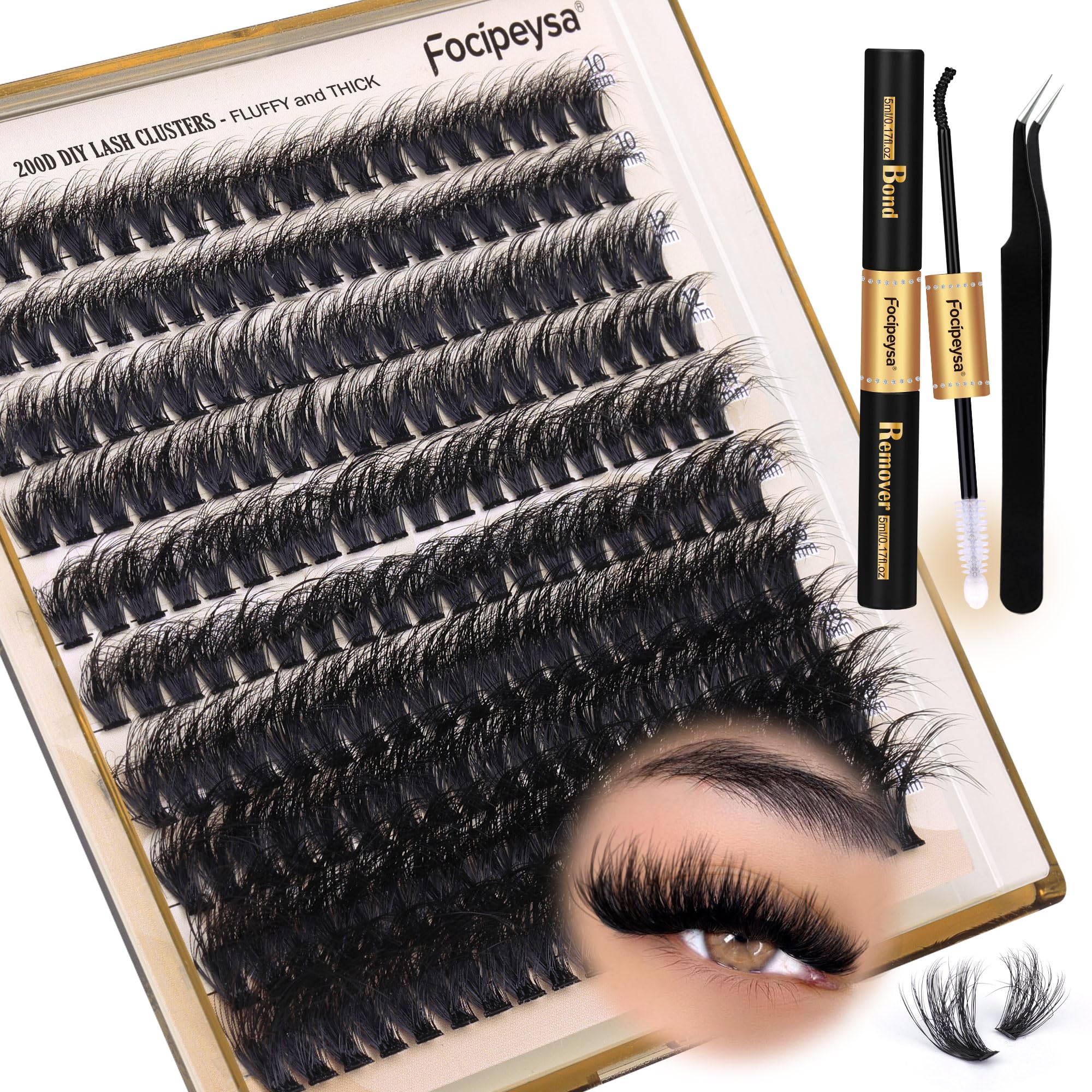 Focipeysa Lash Extension Kit