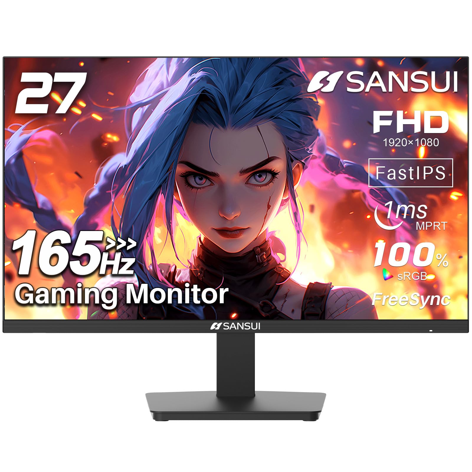 SANSUI Gaming Monitor 27 inch