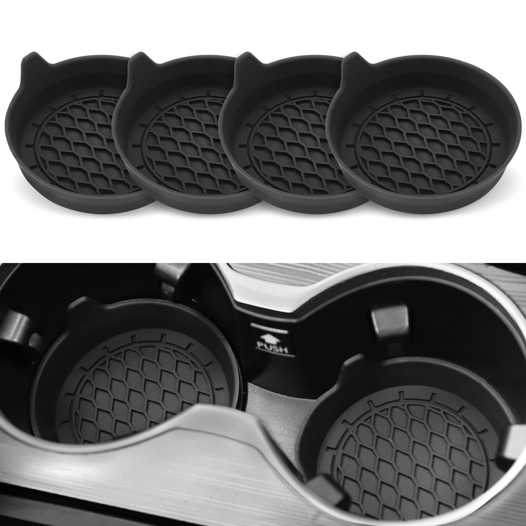 SINGARO Car Cup Holder Coaster