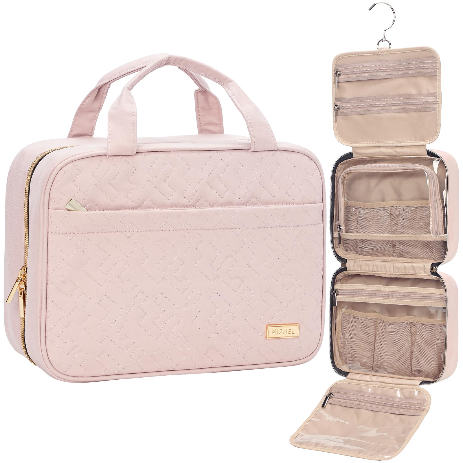 NISHEL Travel Toiletry Bag