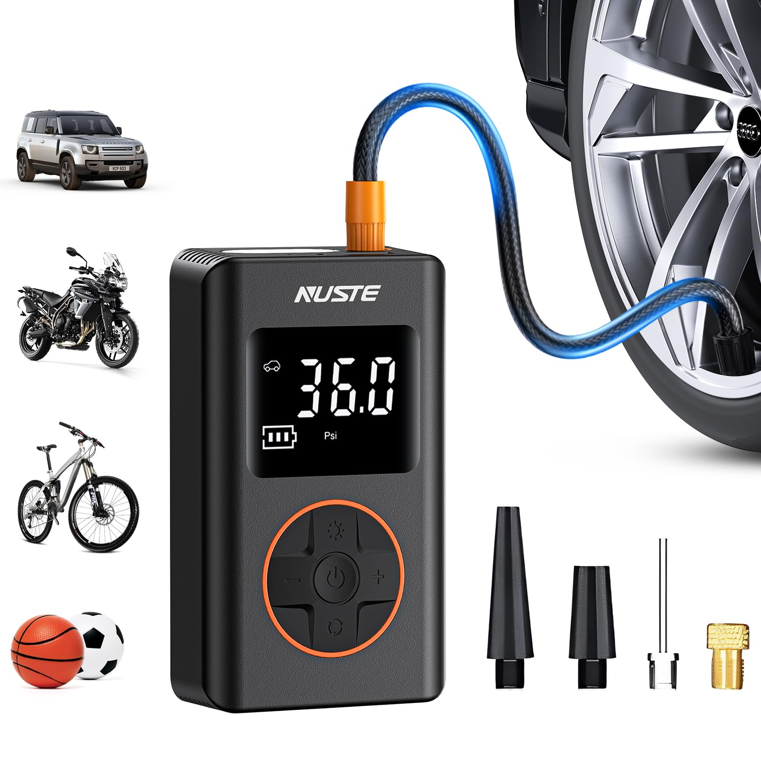 Tire Inflator Portable Air Compressor