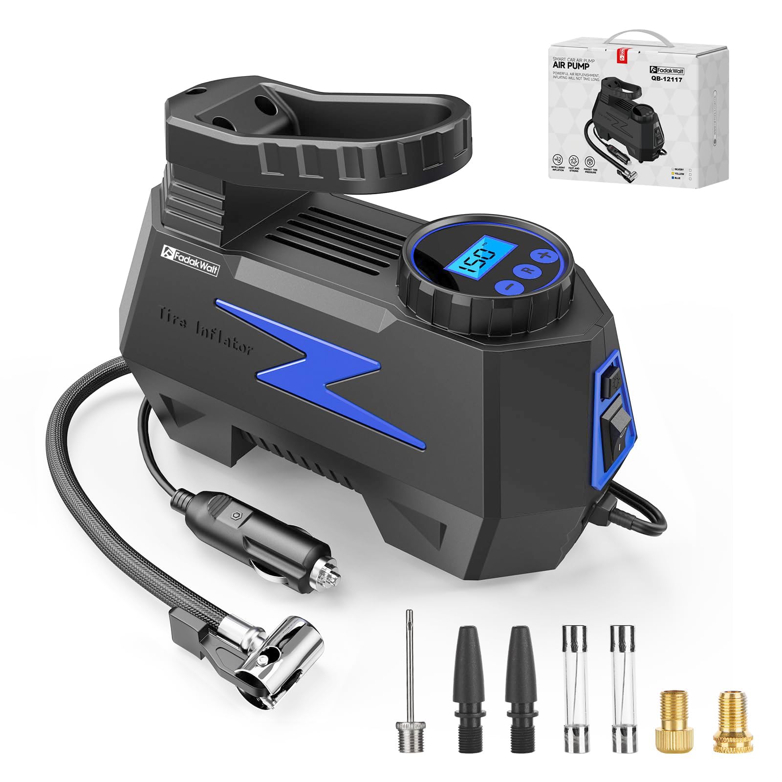 Tire Inflator Portable Air Compressor