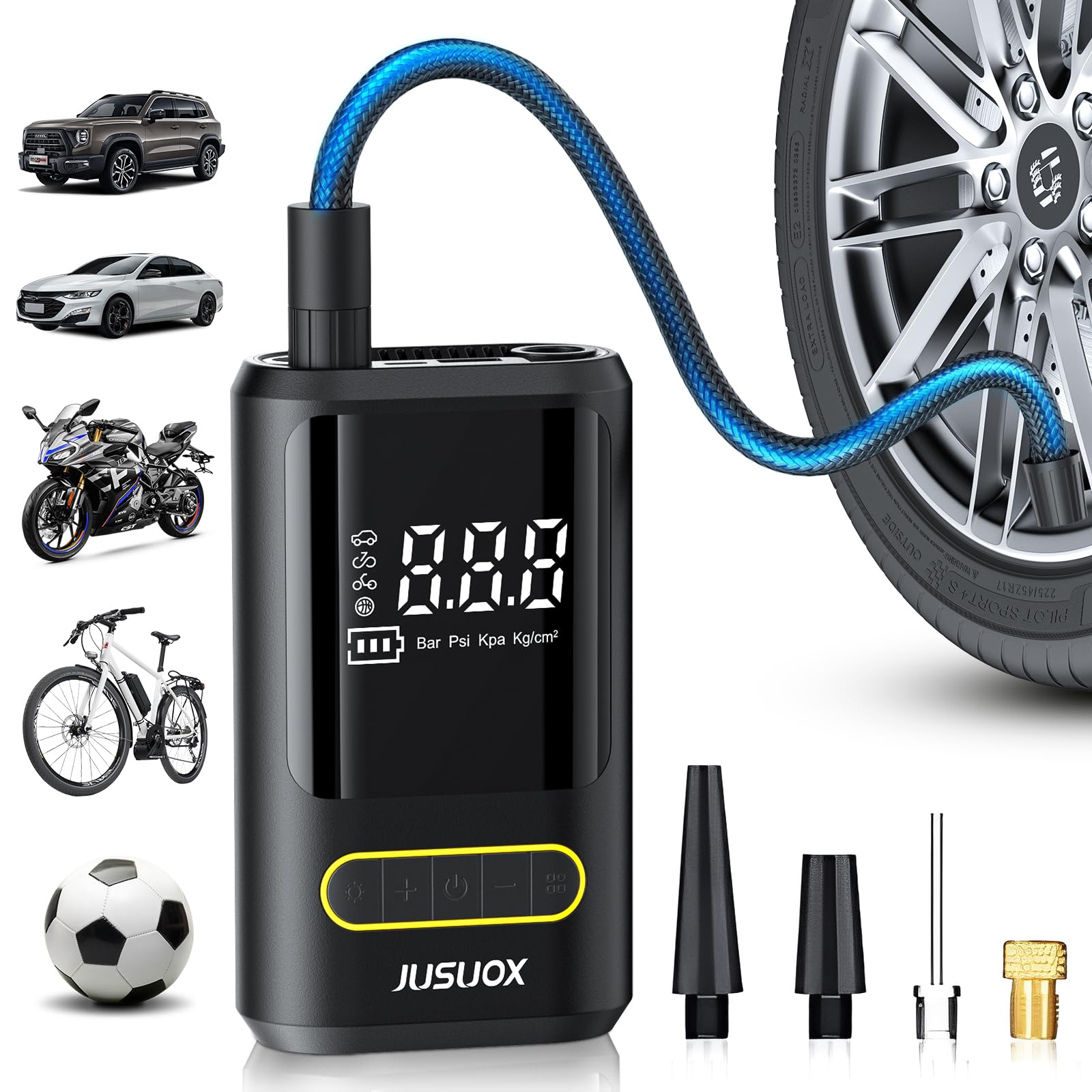 Tire Inflator Portable Air Compressor