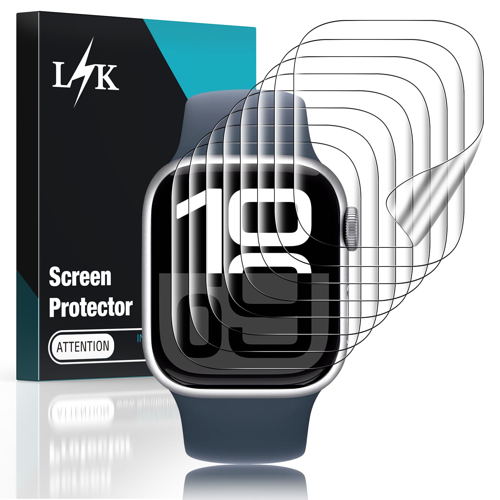 LßK 8 Pack Screen Protector