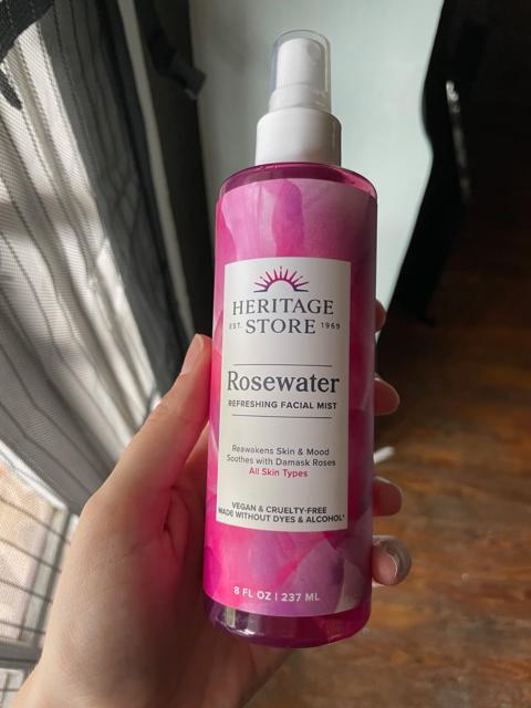 HERITAGE STORE Rosewater usage