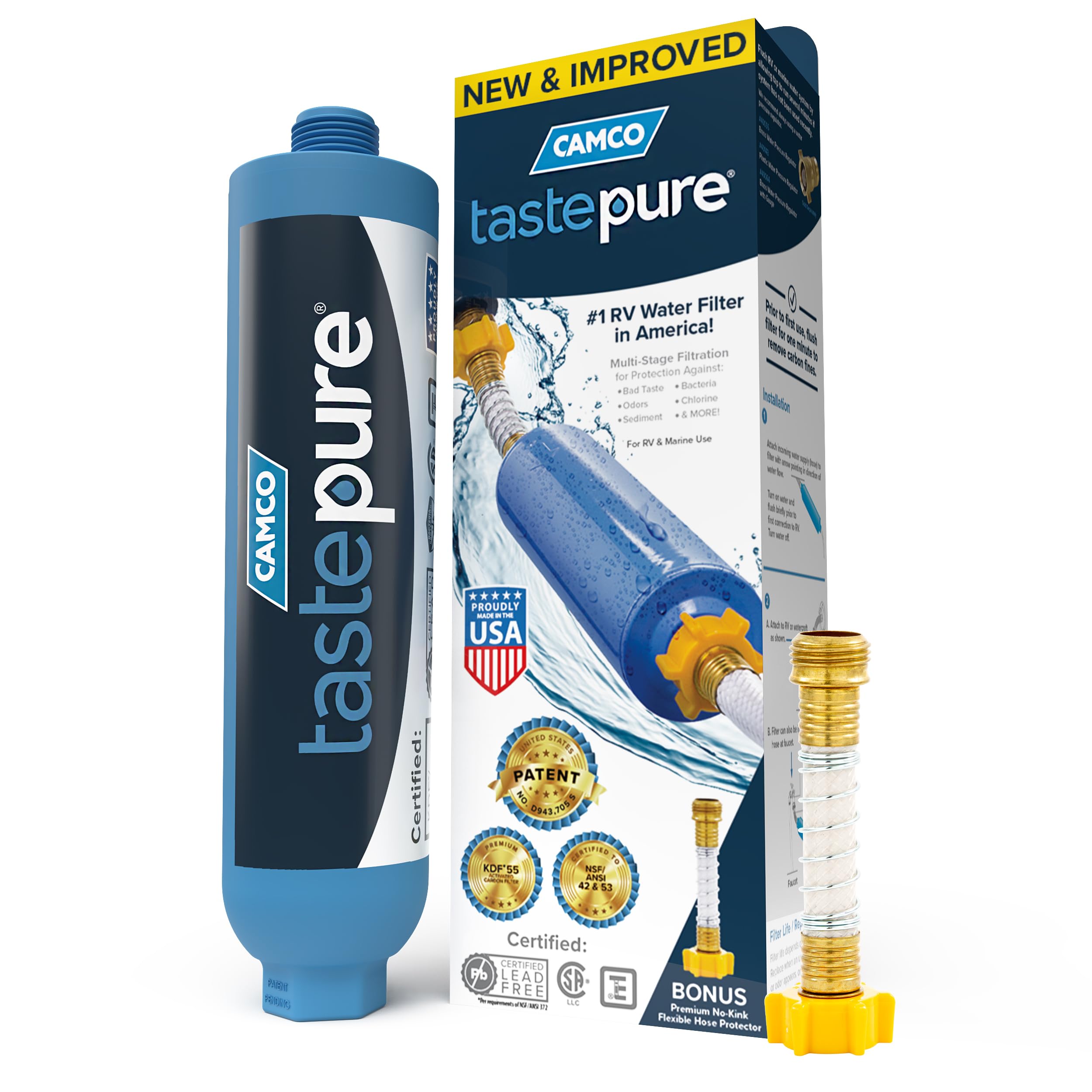 Camco TastePURE RV Water Filter