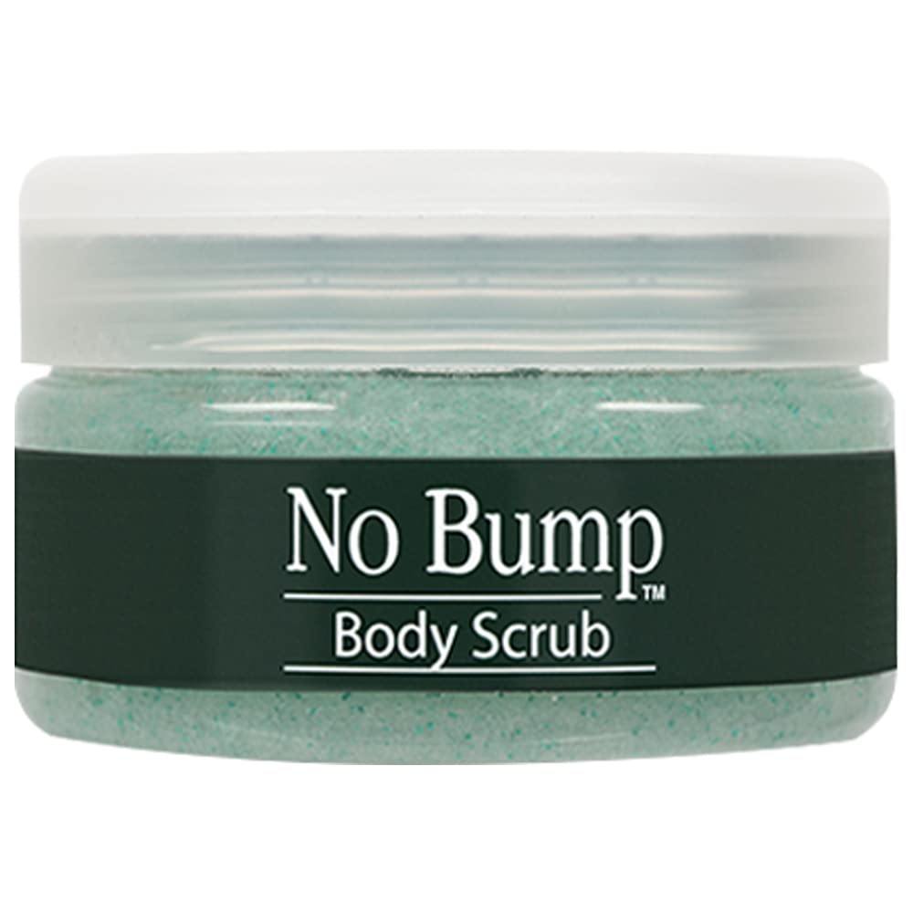 GiGi No Bump Body Scrub with Salicylic Acid, Prevents Ingrown Hair & Razor Burns, Exfoliates and Unclogs Pores, Ideal for Men and Women, 6 oz - 1 Pack