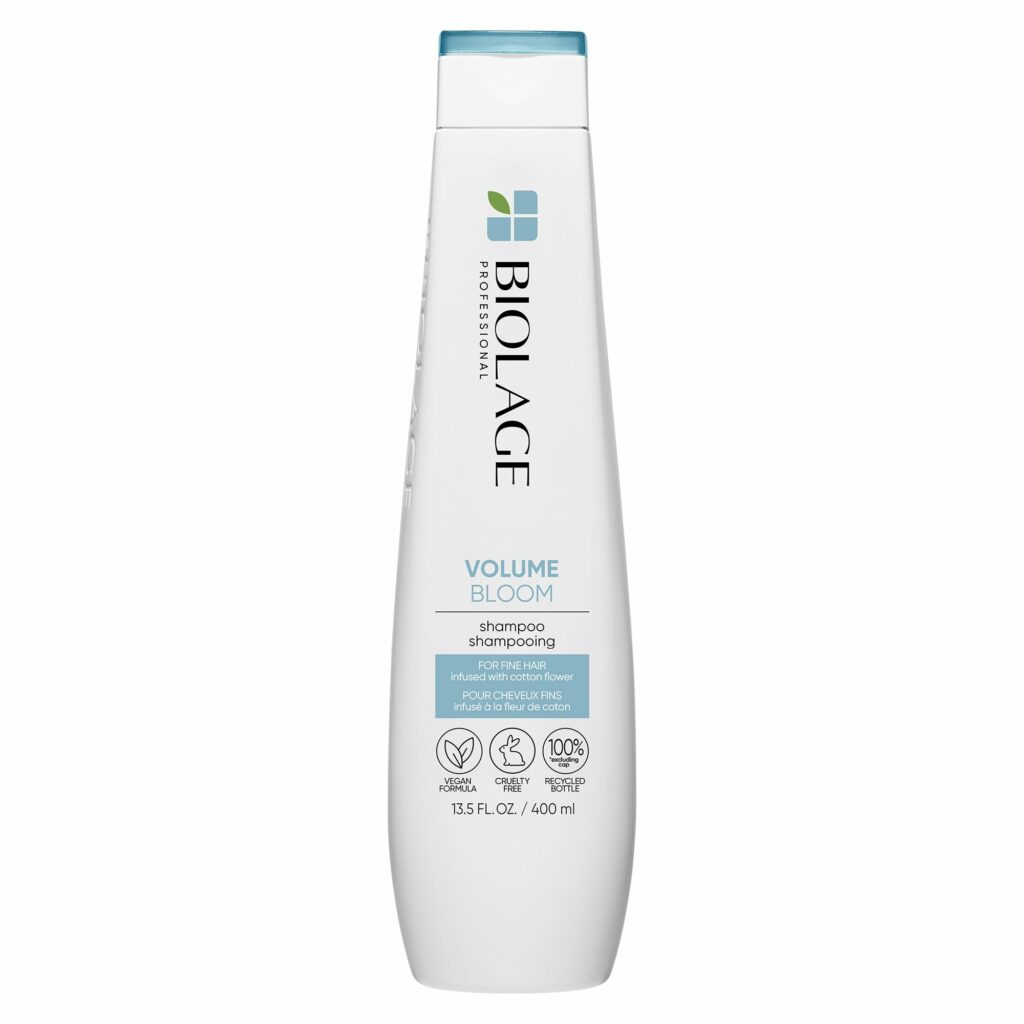 Biolage Volume Bloom Shampoo | Volumizing Shampoo | Lightweight Volume & Shine | For Fine Hair | Paraben & Silicone-Free | Vegan​ | Cruelty Free | Salon Shampoo