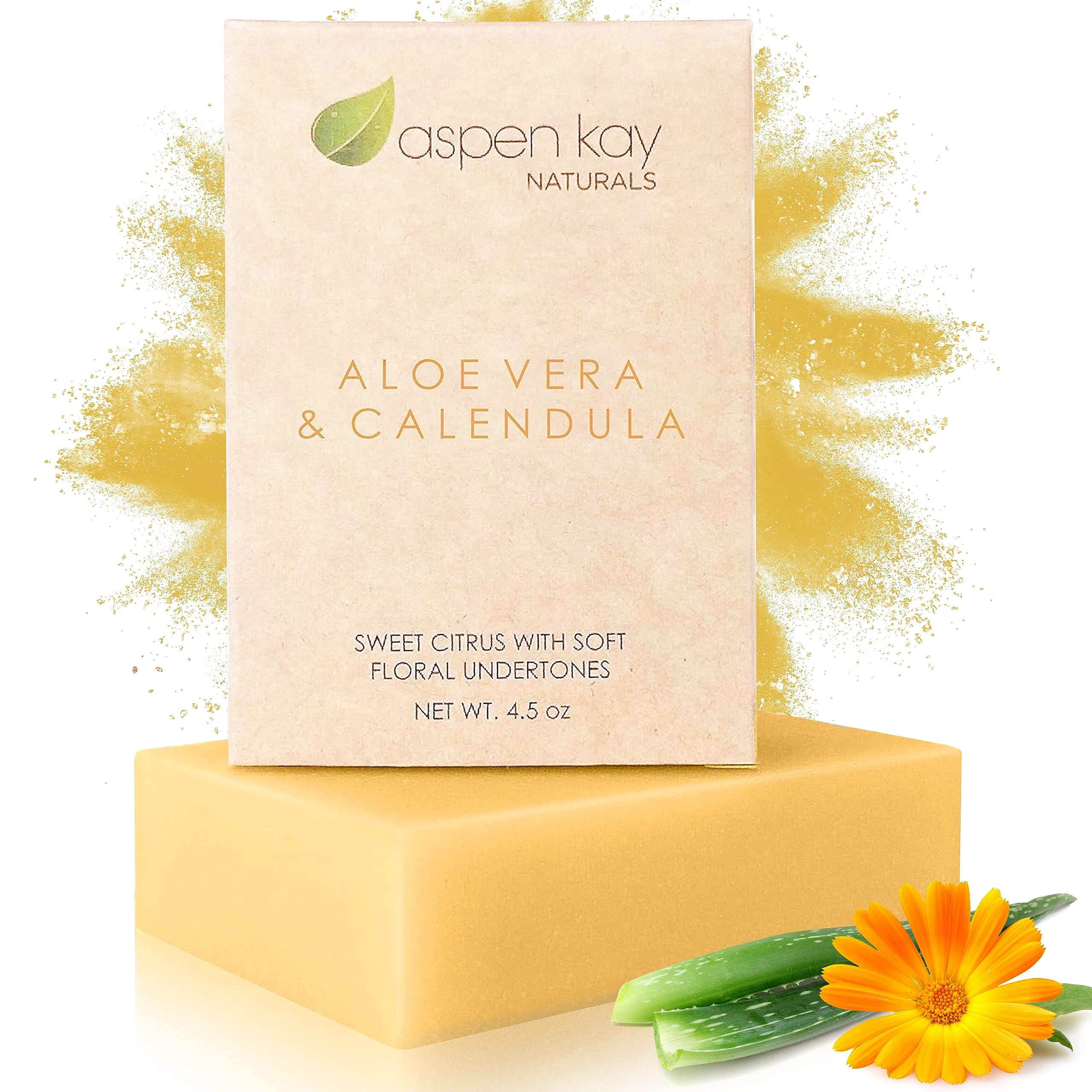 Aspen Kay Aloe Vera & Calendula Soap