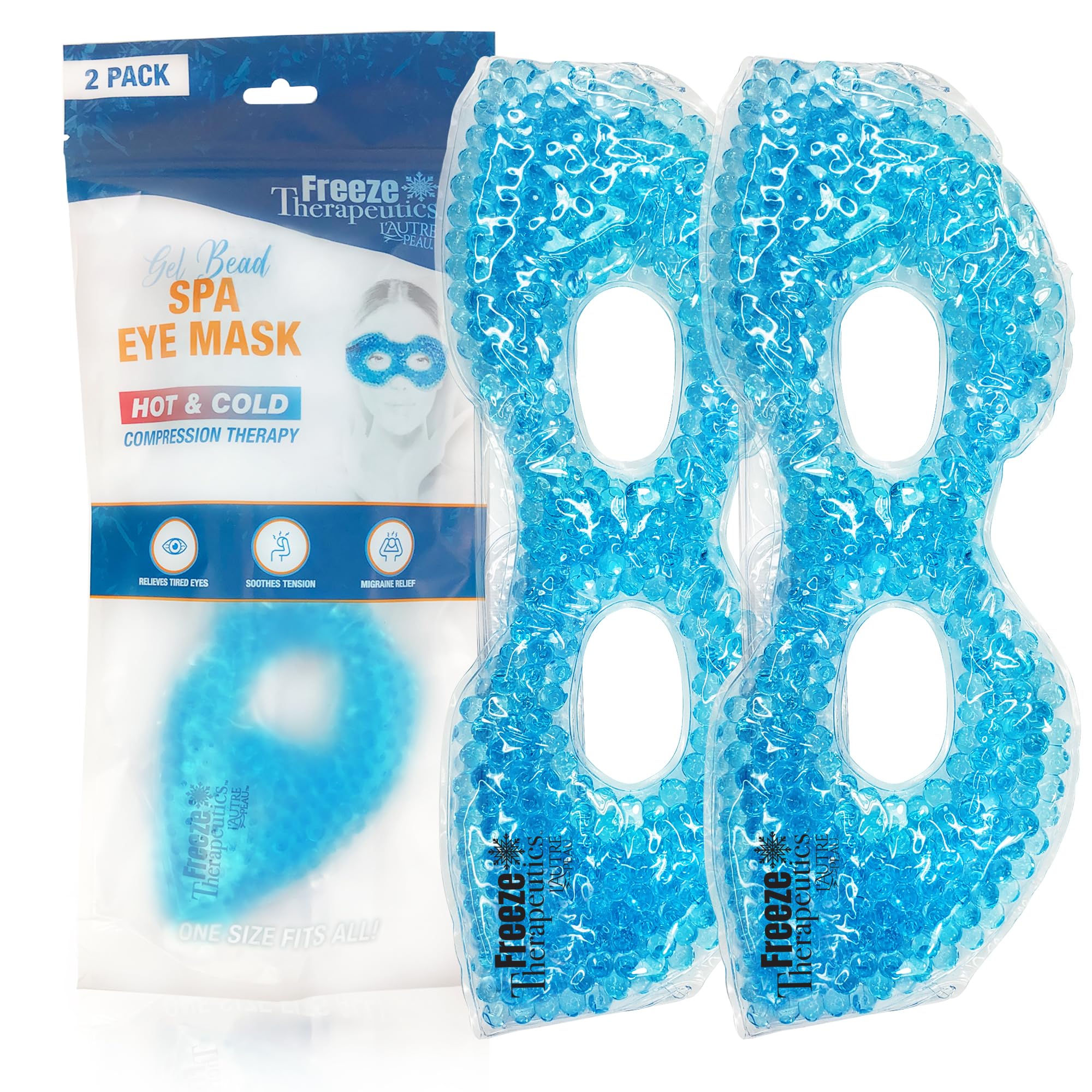 Therapeutic Spa Gel Bead Eye Masks