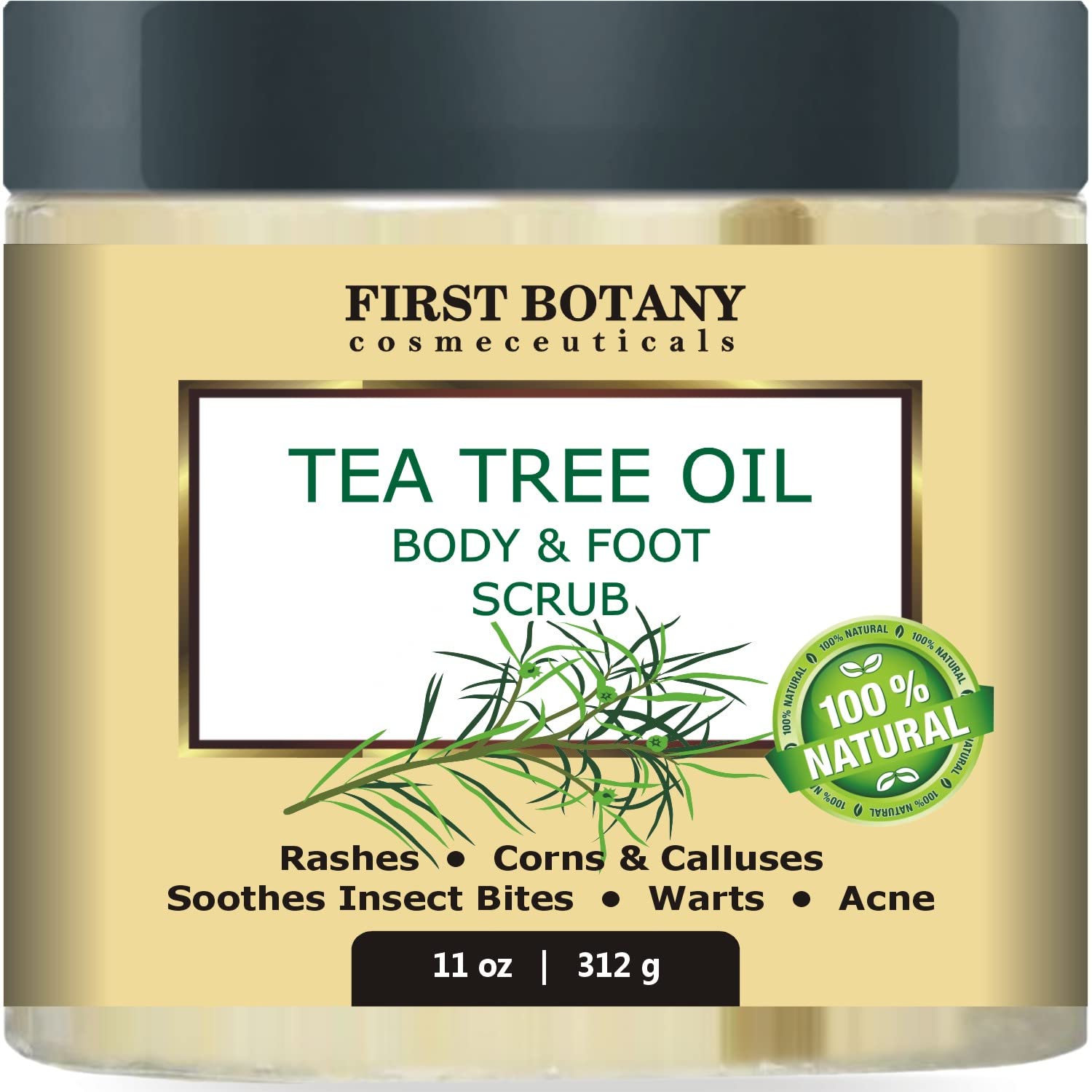 Tea Tree Oil Body & Foot Scrub