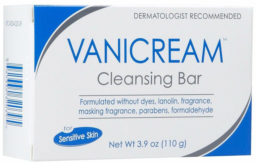 Vanicream Cleansing Bar 3.9 Oz (110 G) Pack of 2 by Vanicream