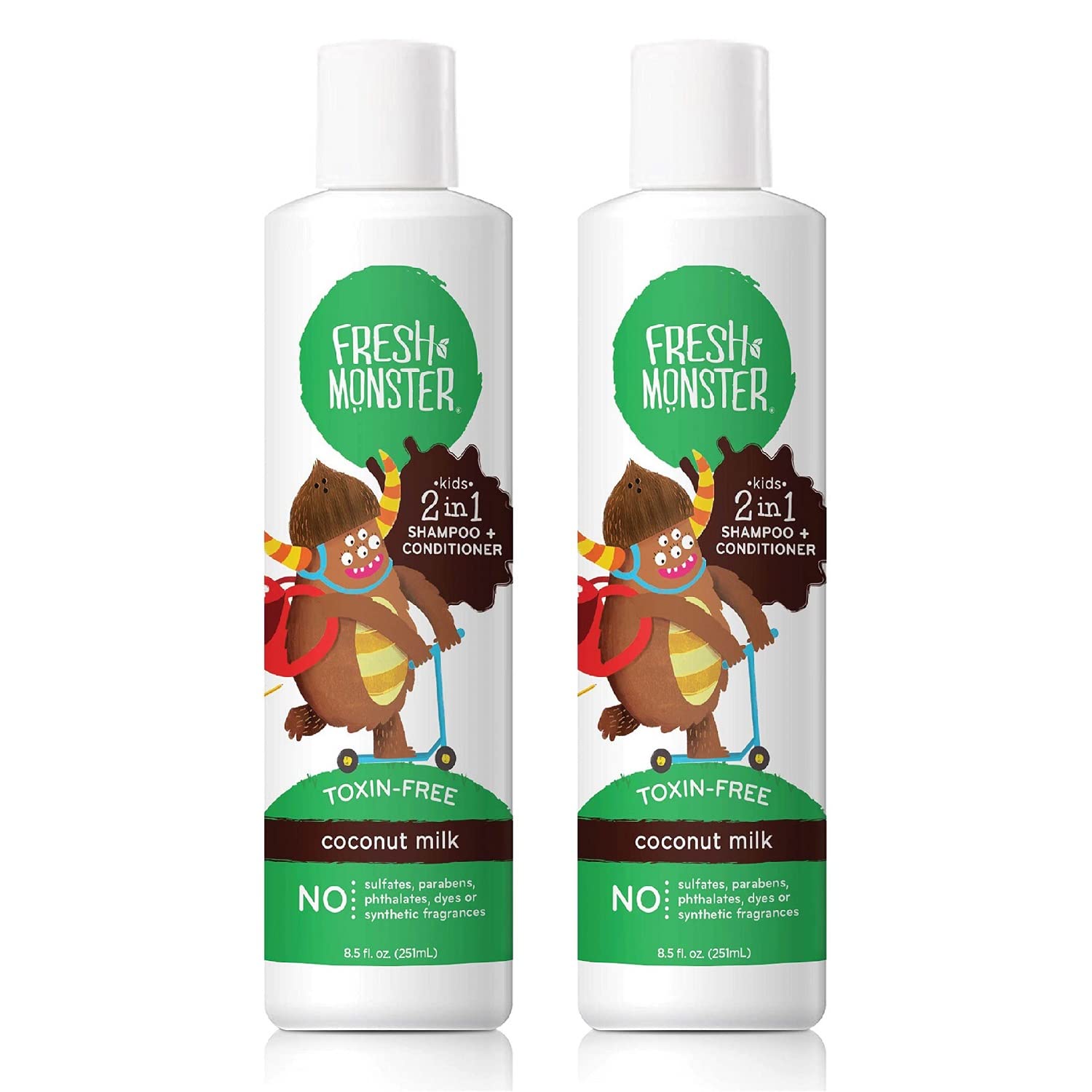 Fresh Monster 2-in-1 Kids Shampoo & Conditioner