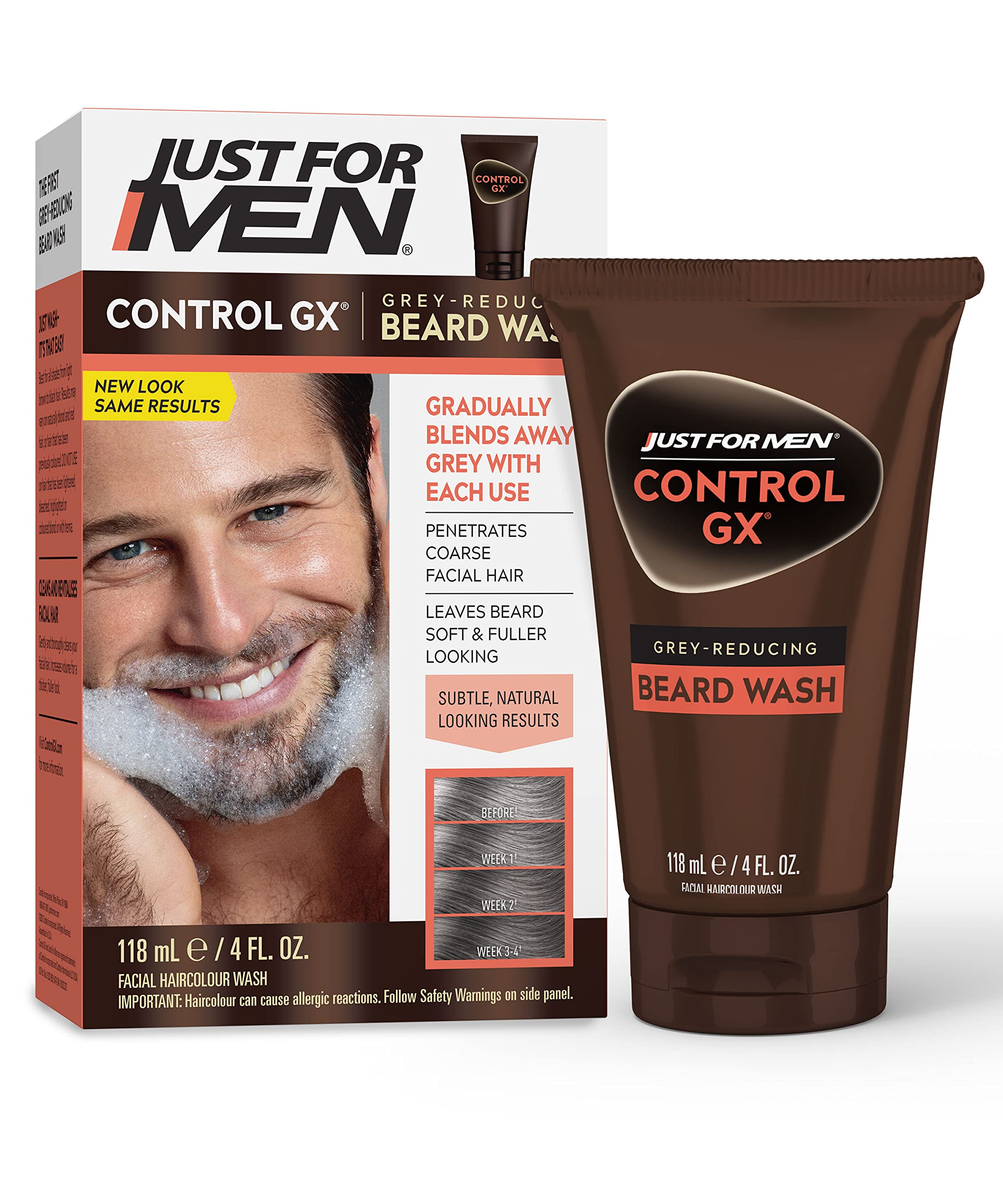 Just For Men Control GX Grey Reducing Beard Wash