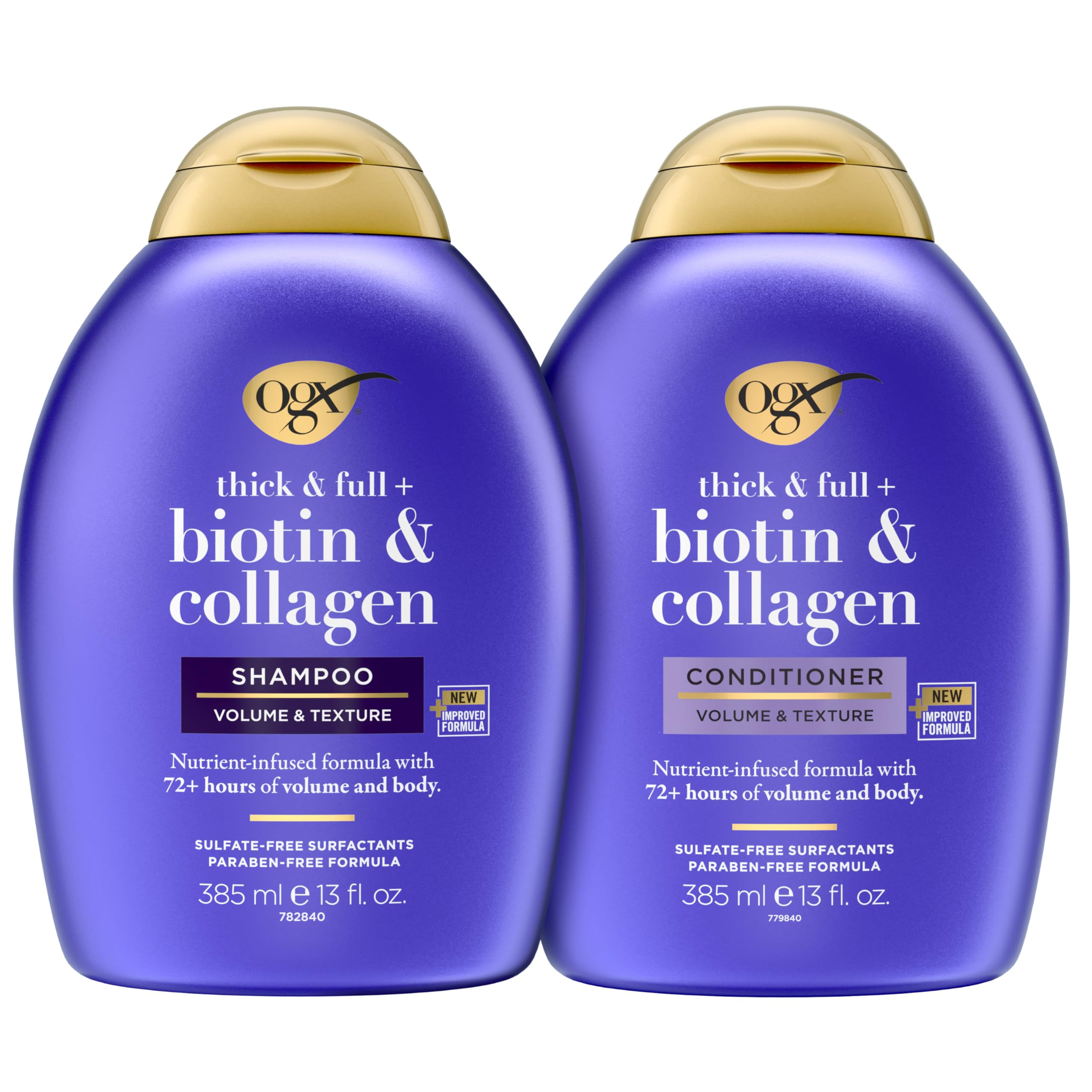 OGX Thick & Full Biotin & Collagen Shampoo & Conditioner Set