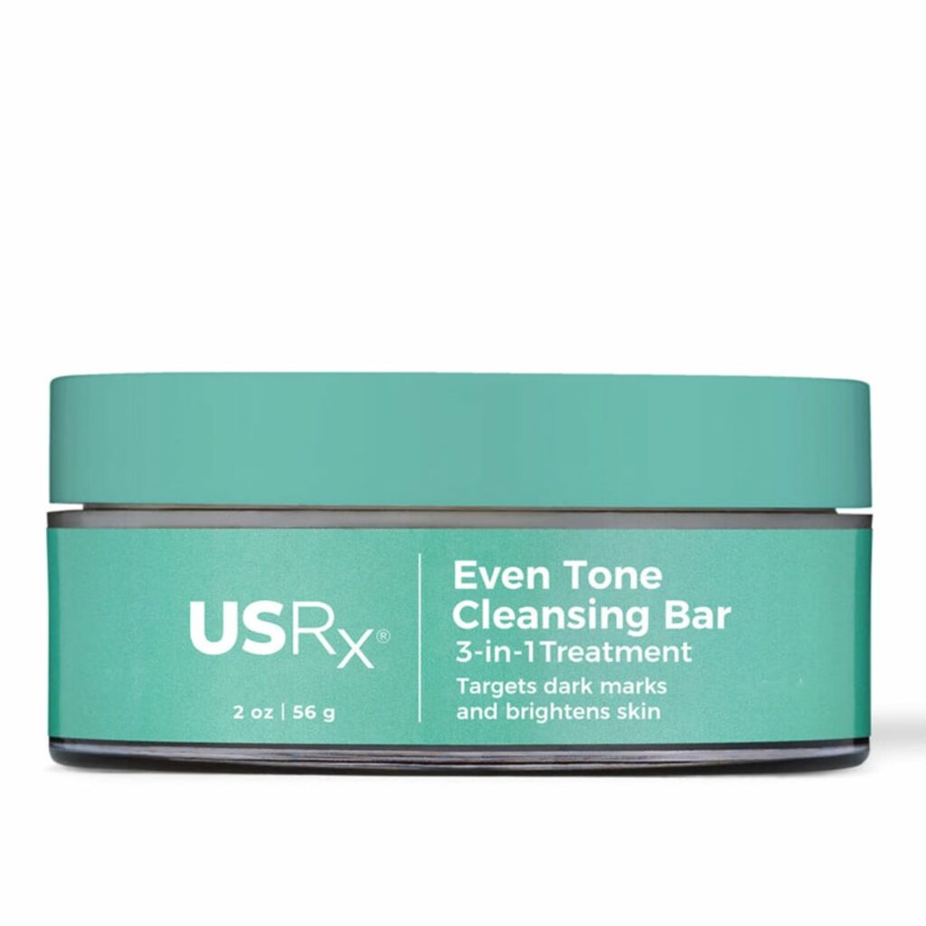 Urban Skin Rx® Even Tone Cleansing Bar | 3-in-1 Daily Cleanser, Exfoliator, & Mask Helps Diminish Uneven Skin Tone with Kojic Acid & Niacinamide | 2.0 Oz