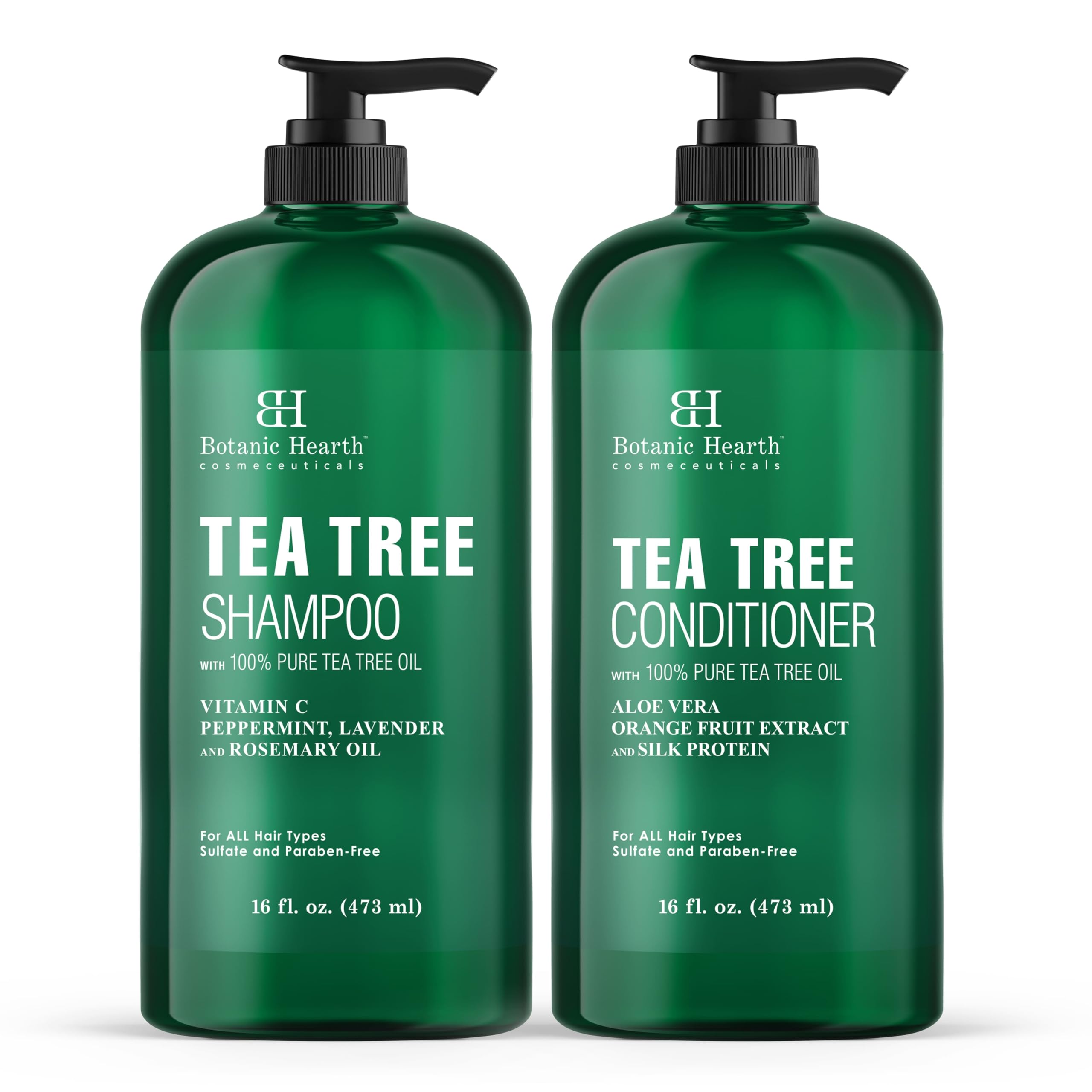 Tea Tree Oil Shampoo and Conditioner Set