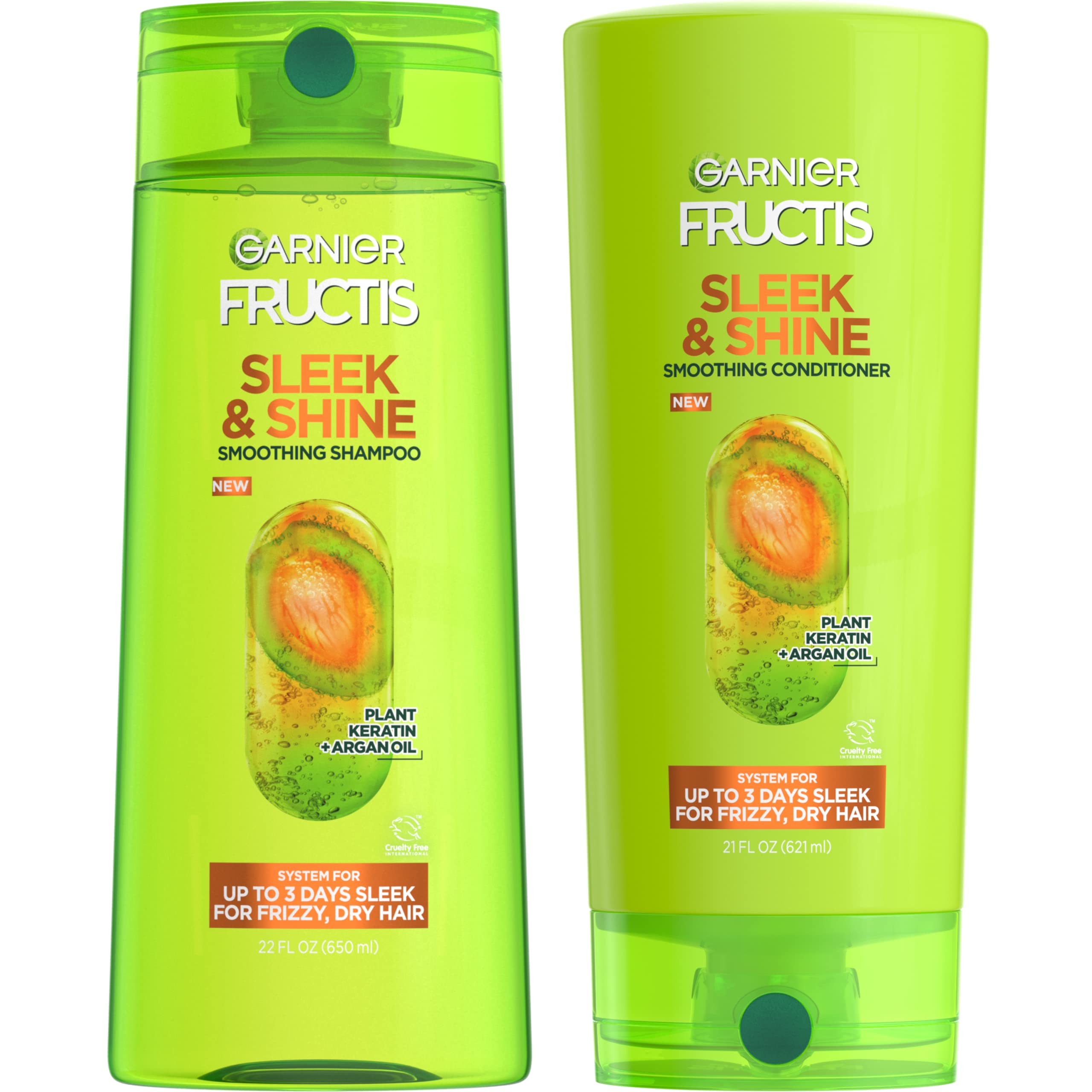 Garnier Fructis Sleek & Shine Shampoo and Conditioner Set