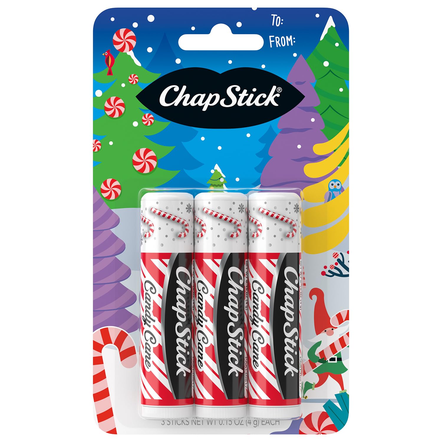 ChapStick Lip Balm, Candy Cane