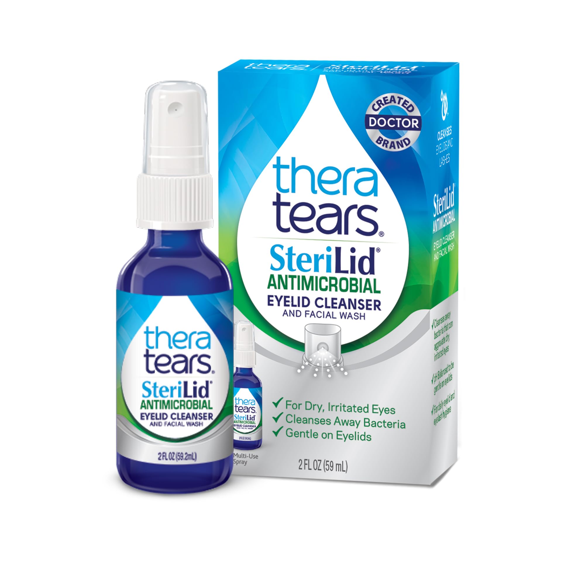 TheraTears SteriLid Antimicrobial Eyelid Cleanser