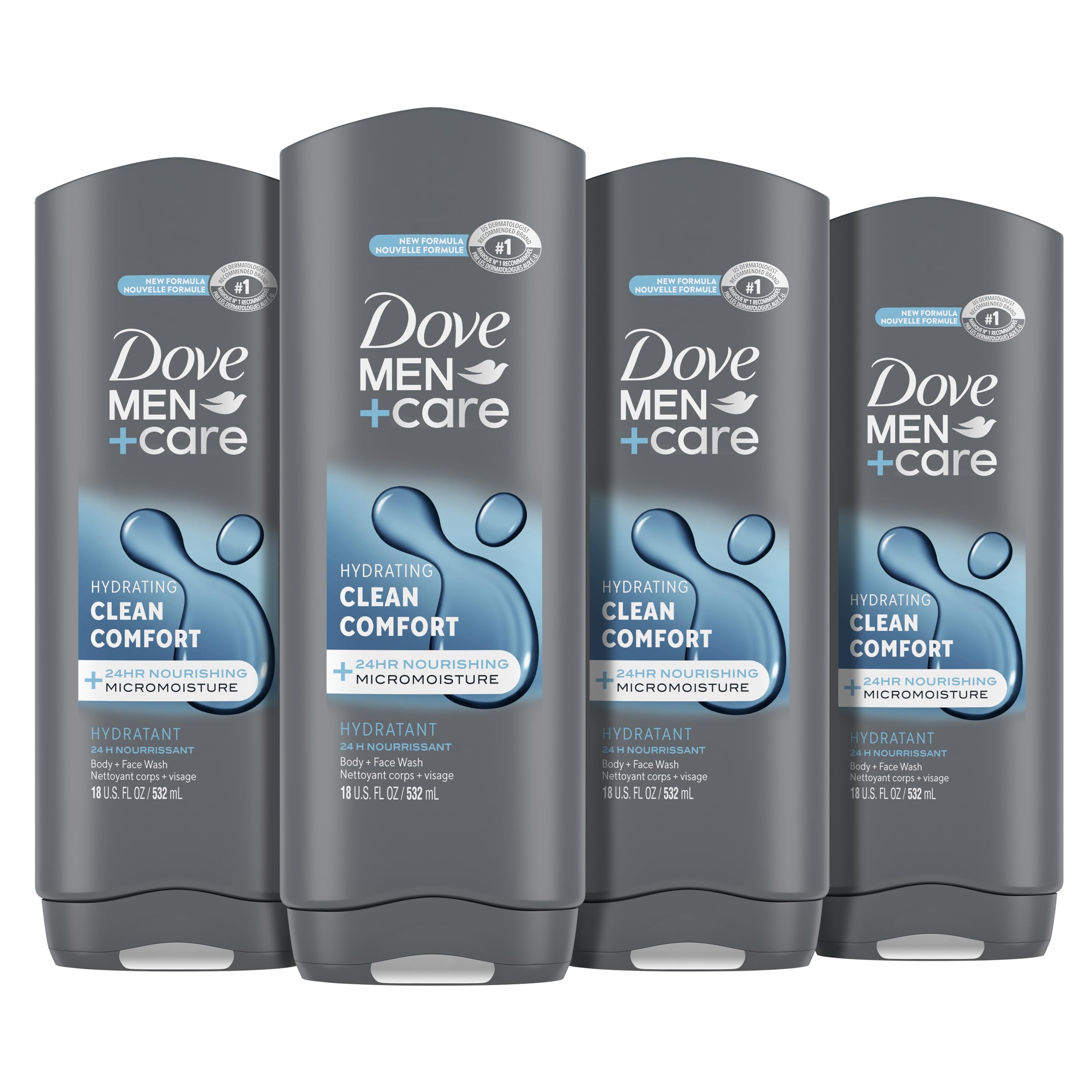 DOVE MEN + CARE Body and Face Wash