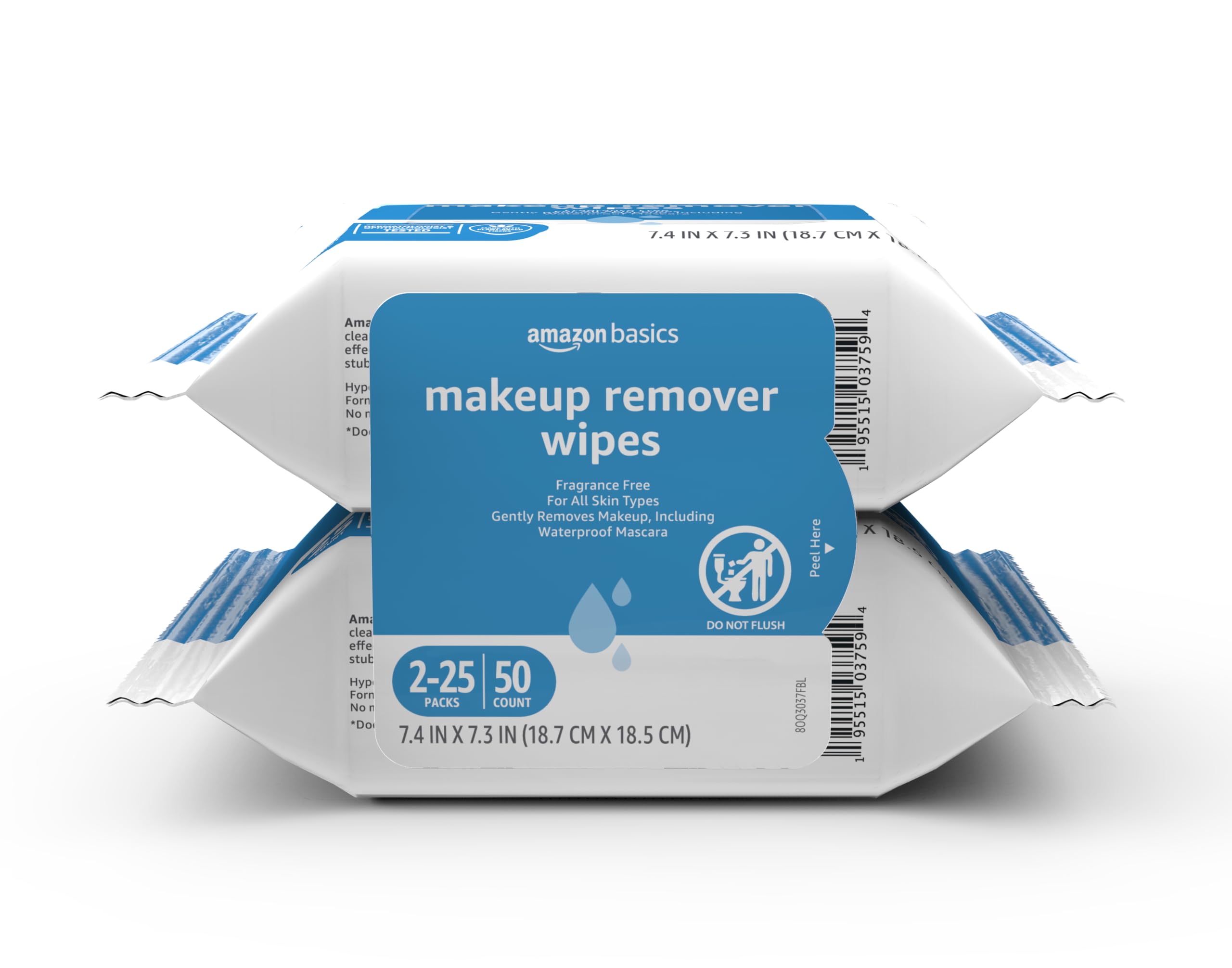 Amazon Basics Make Up Remover Wipes