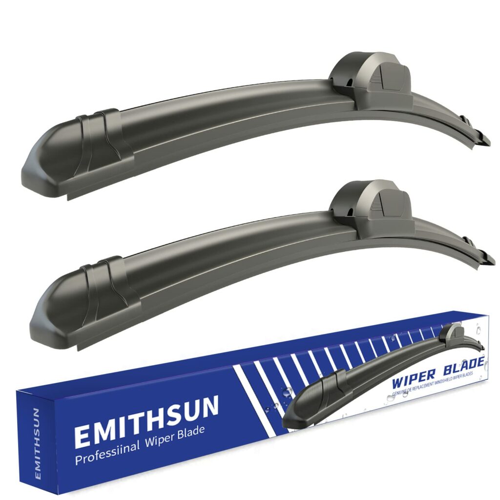 OEM QUALITY 26" + 18" Premium All-Seasons Stable And Quiet Windshield Wiper Blades(Set of 2)