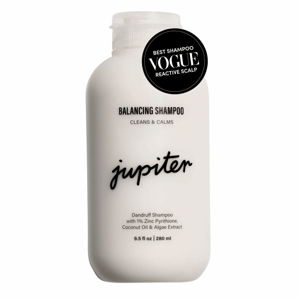 Jupiter Anti Dandruff Shampoo For Women & Men - Physician-Formulated For Flaky, Itchy, Oily, Dry Scalp - Vegan & Color Safe, Anti-Dandruff - 9.5 fl oz