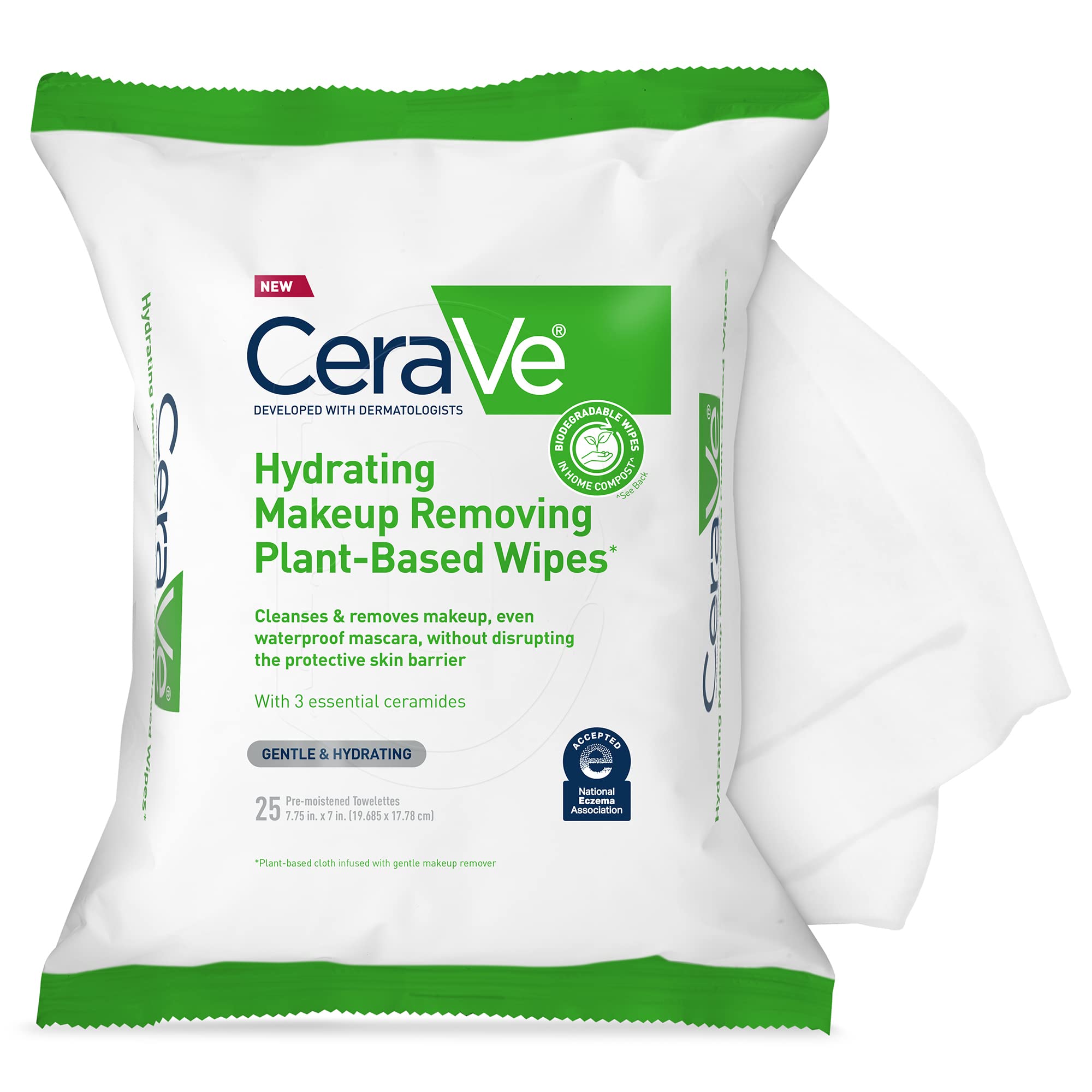 CeraVe Hydrating Facial Cleansing Wipes